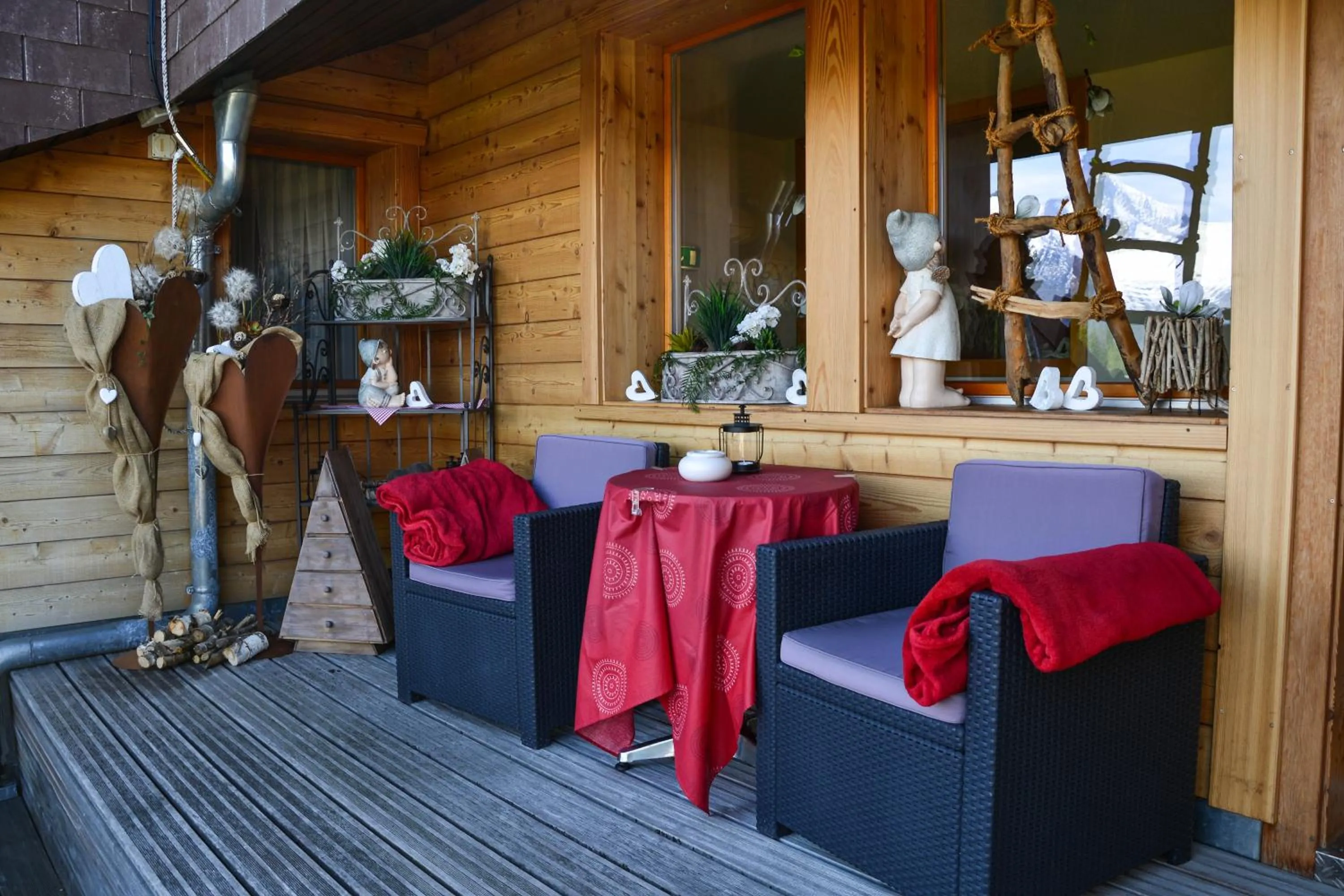 Balcony/Terrace in Hotel-Restaurant Ronalp