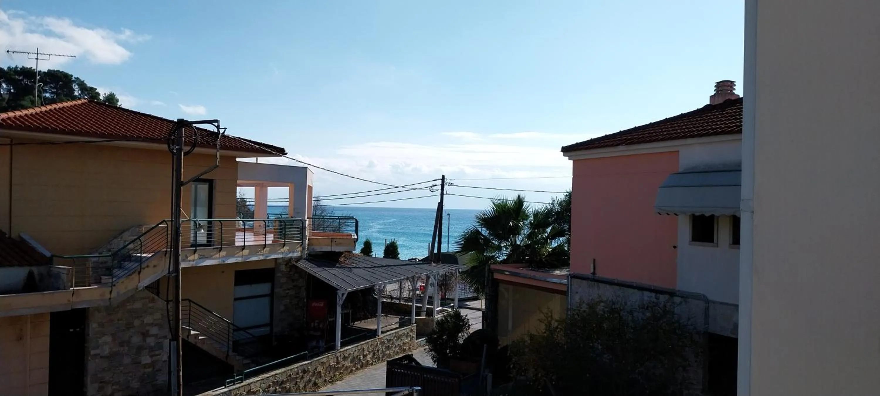 Sea view in Hotel Paralio