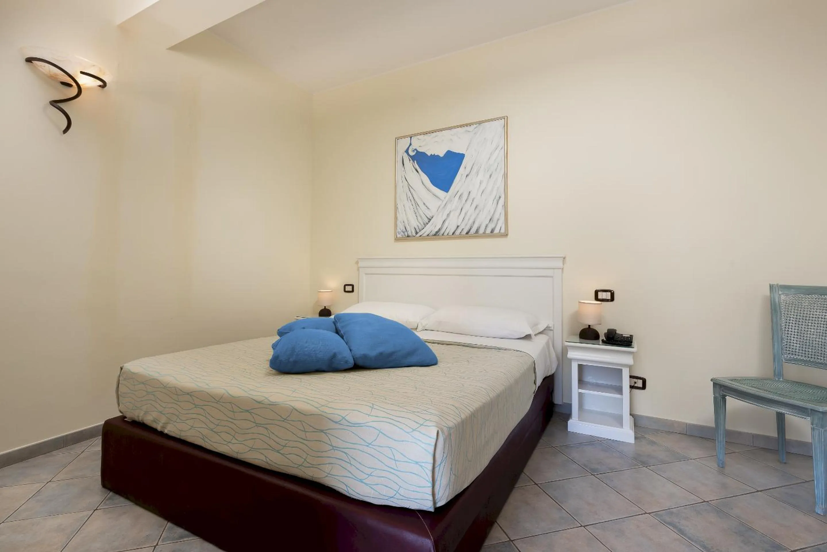 Bedroom, Bed in Hotel Riviera