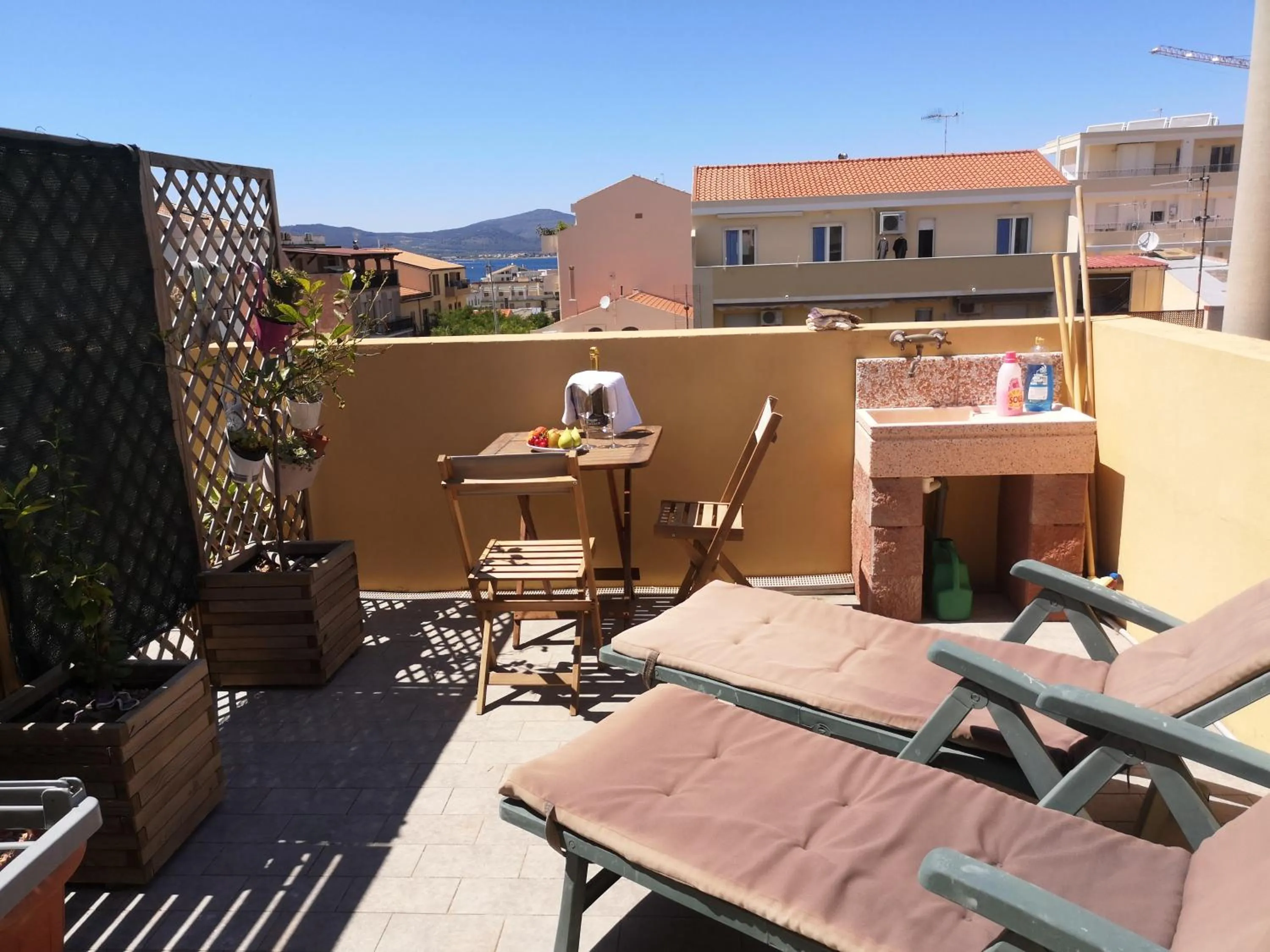 Balcony/Terrace in B&B La Terrazza