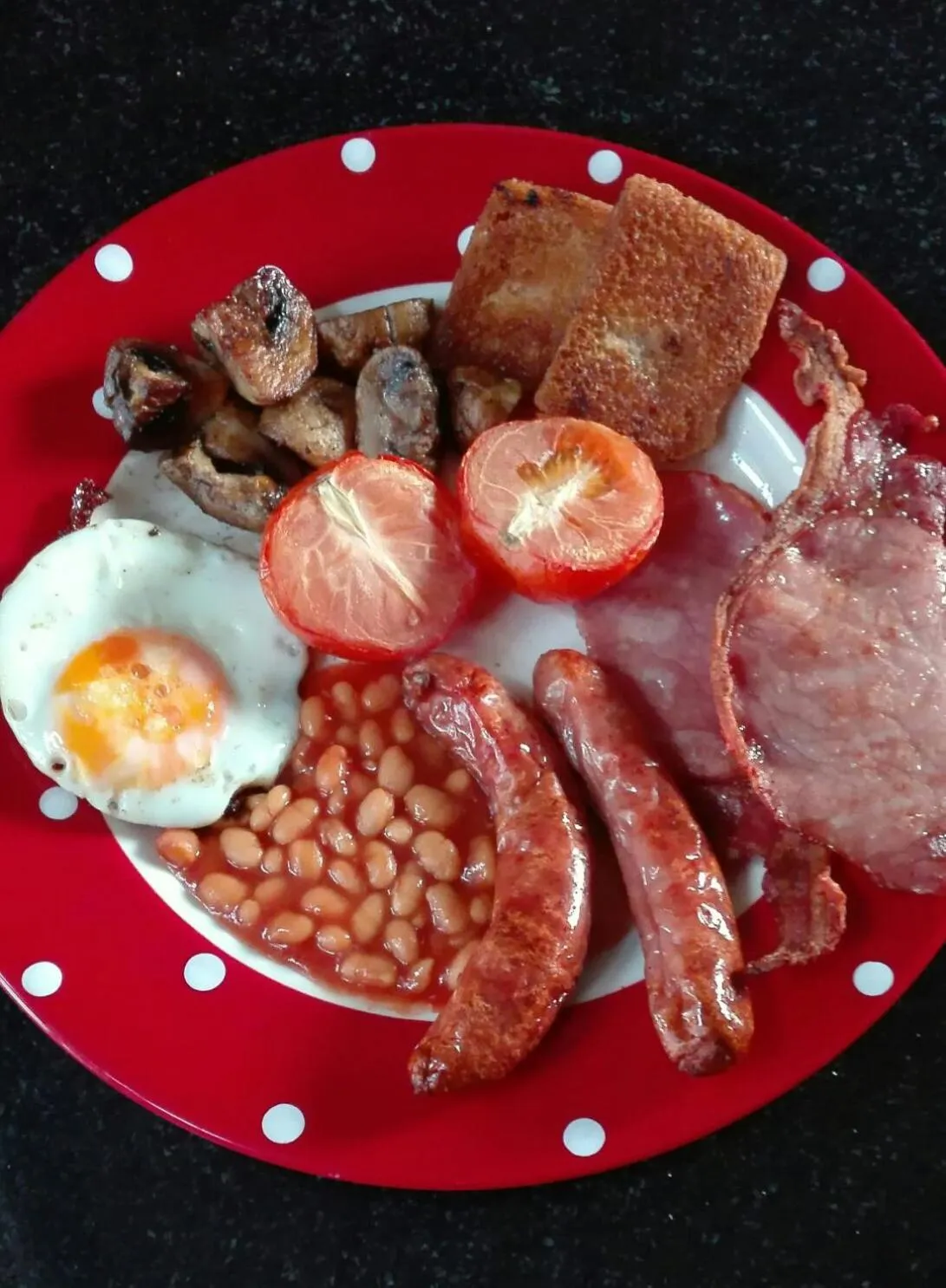 English/Irish breakfast in Winton House