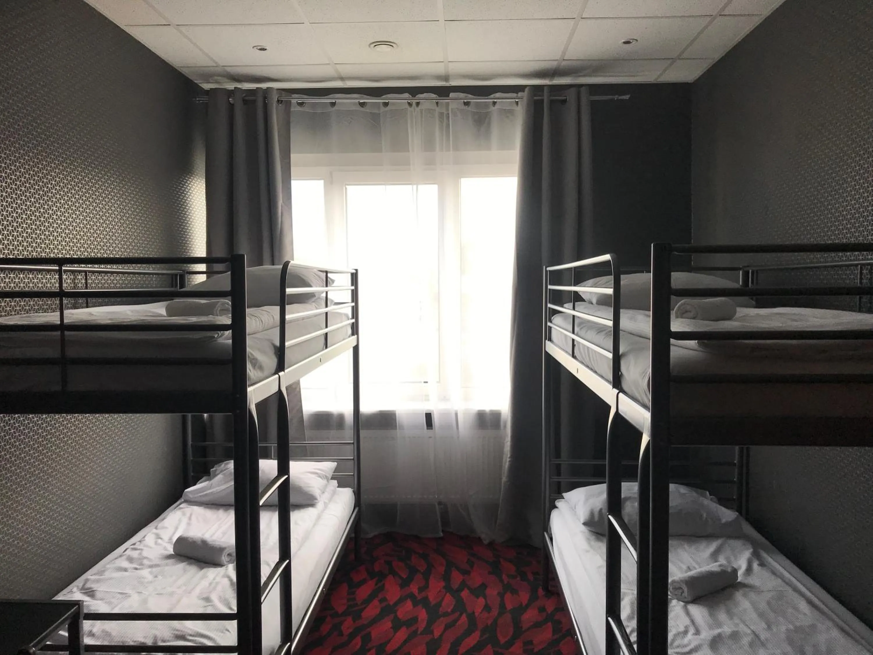 Photo of the whole room, Bed in Loft Car Factory