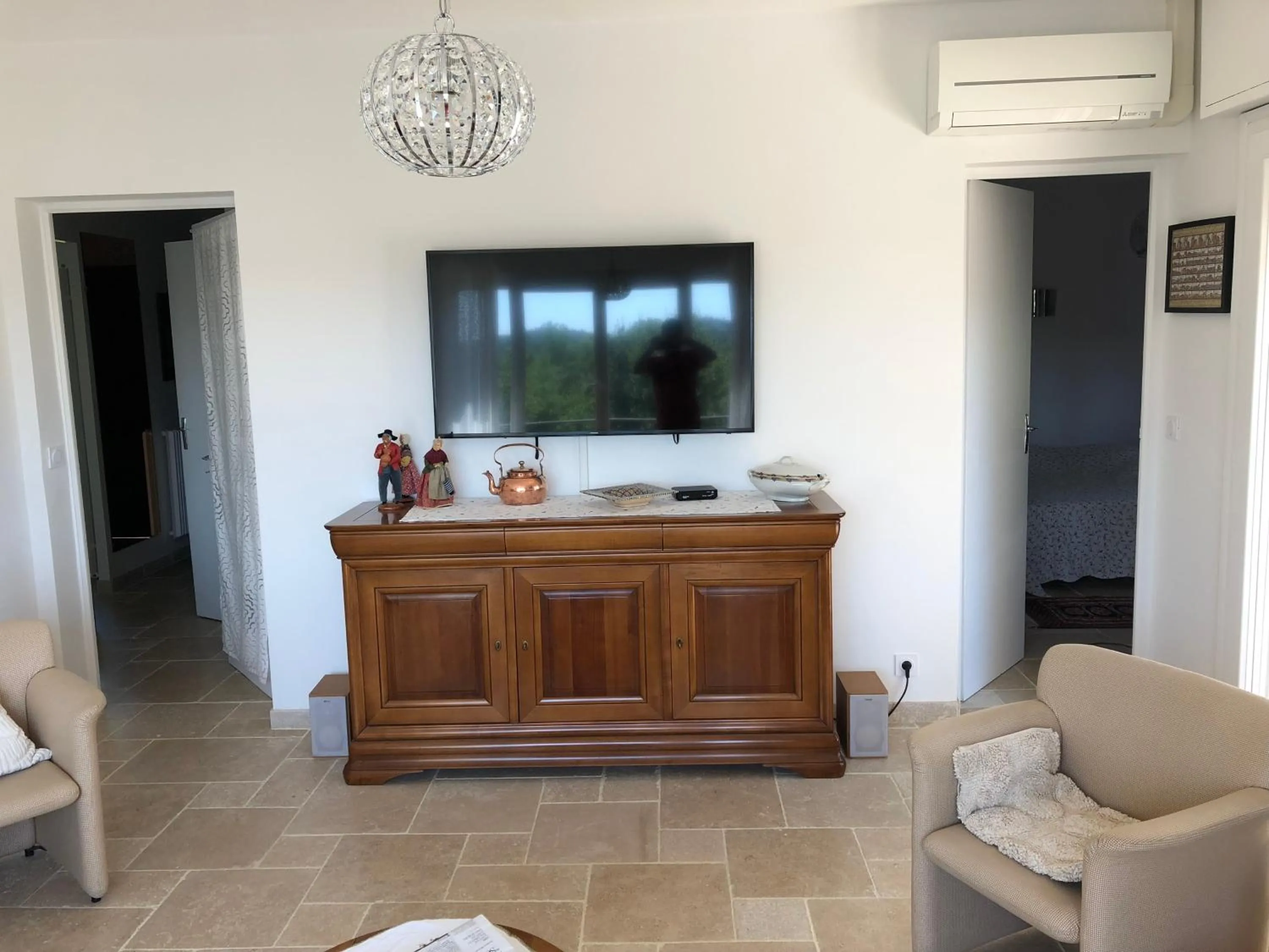 Living room in La Garriniere