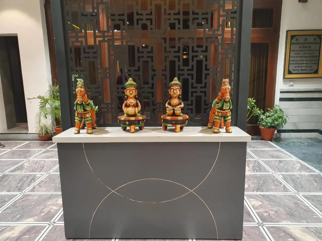 Lobby or reception in Hotel Corbett Kingdom