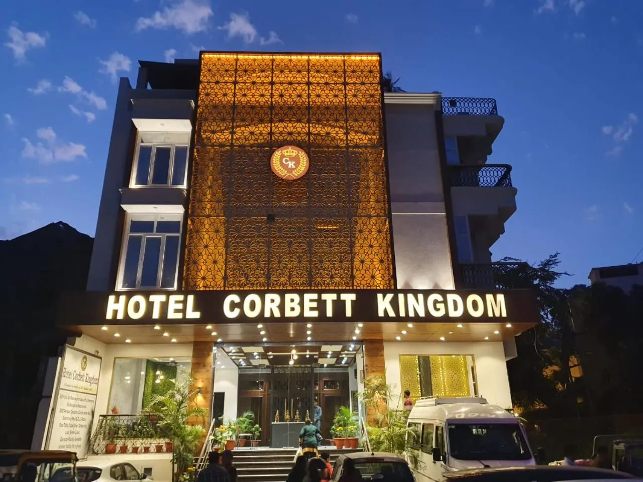 Property building in Hotel Corbett Kingdom
