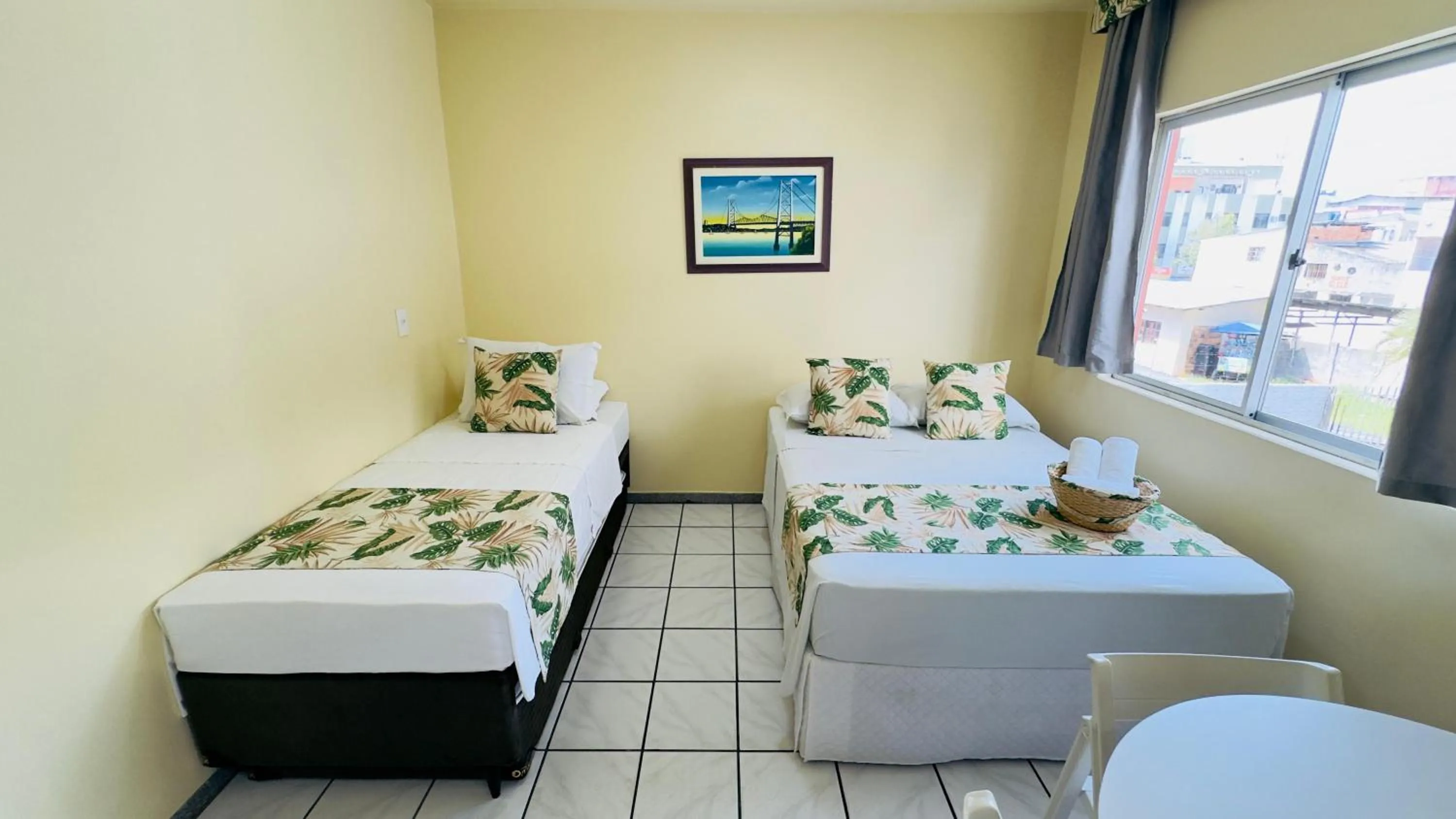 Bed in Pousada Vó Regina