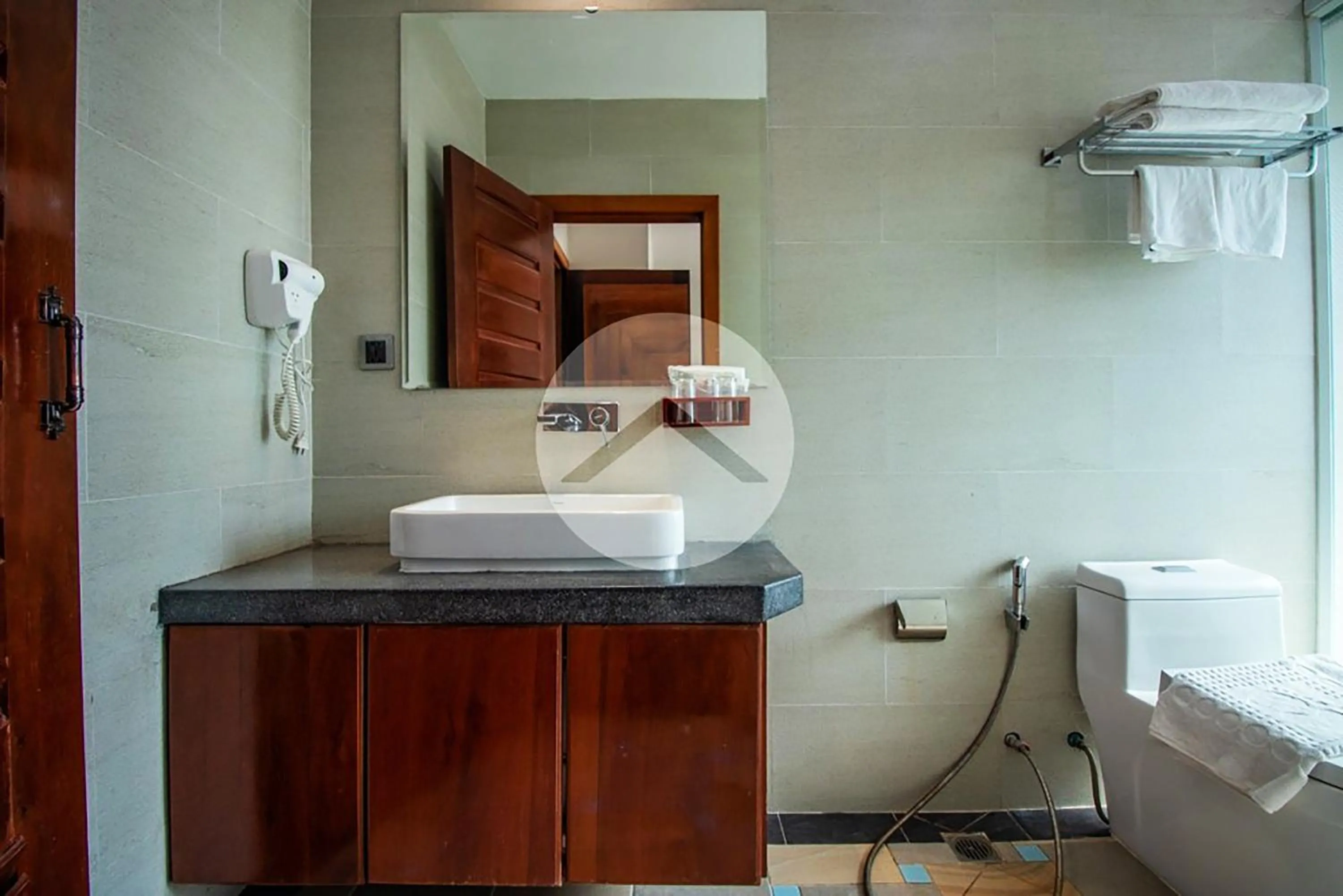 Bathroom in Zita Angkor Hotel