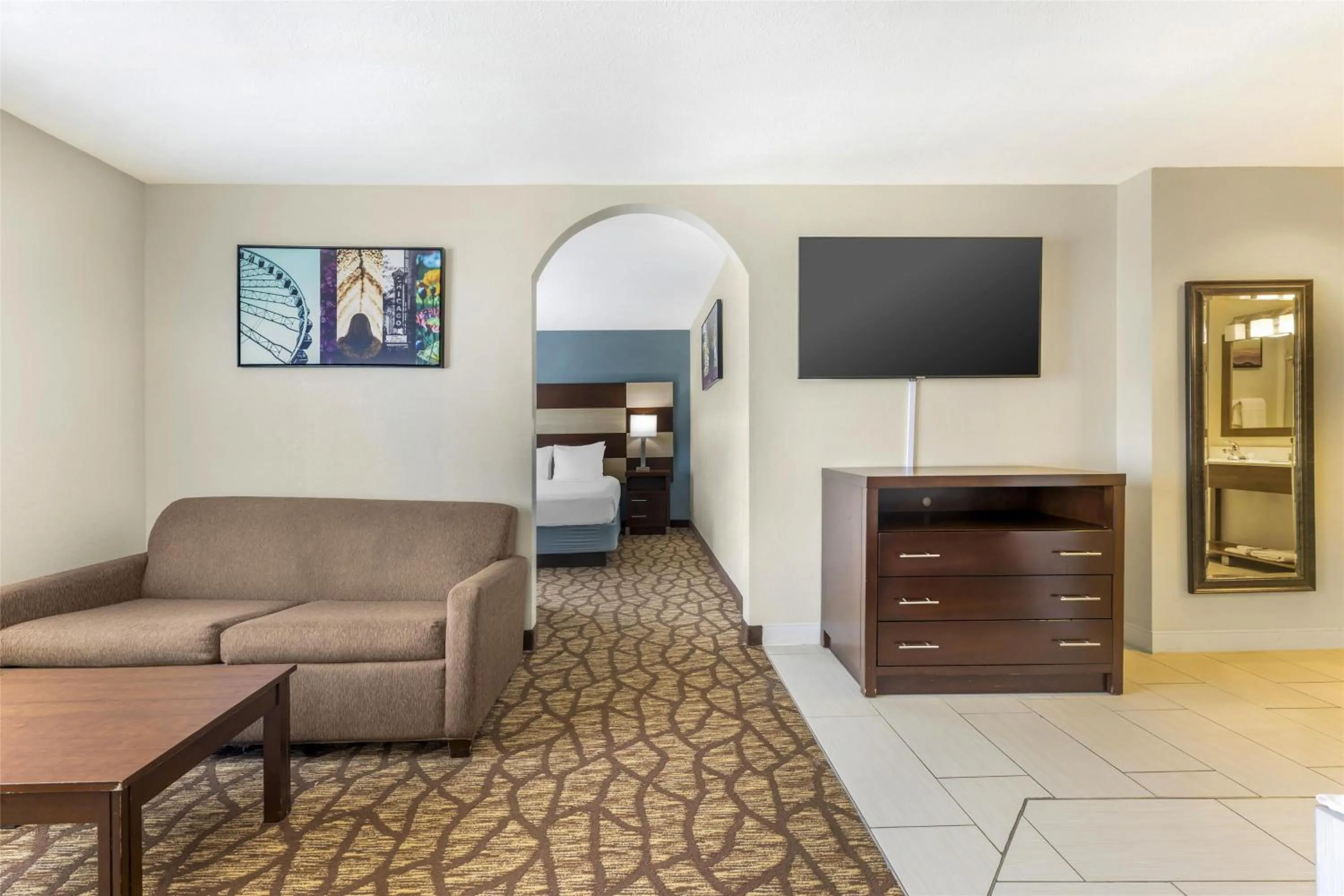 Bedroom in Best Western Joliet Inn & Suites