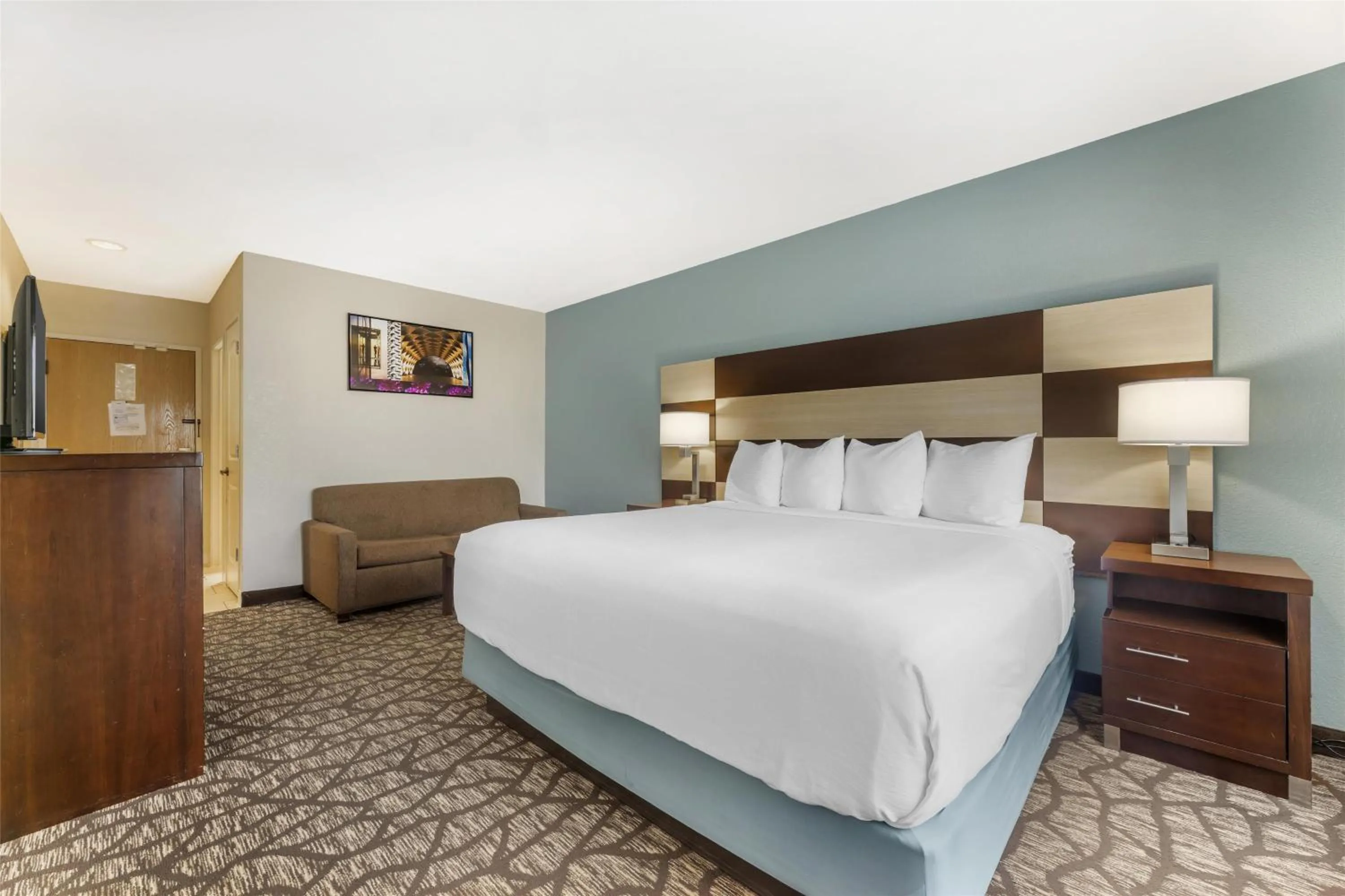 Bedroom, Bed in Best Western Joliet Inn & Suites