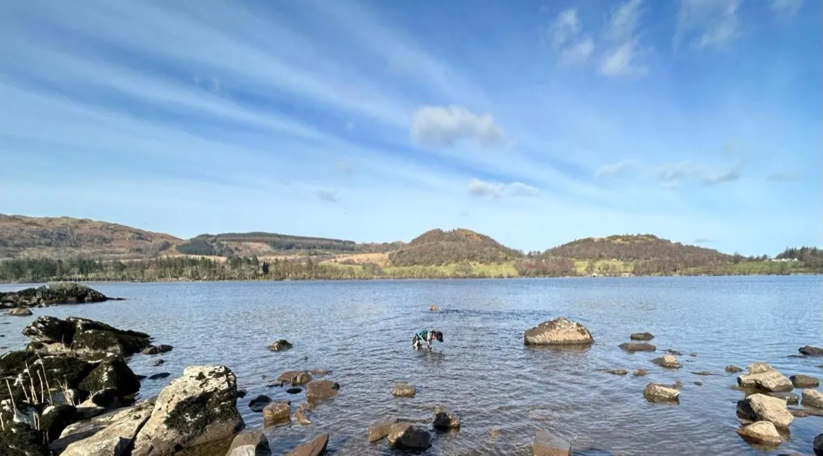 Nearby landmark in Rosie's Barn