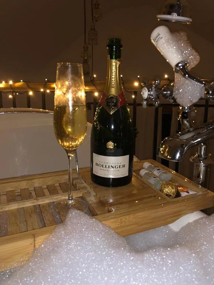 Drinks in Rosie's Barn