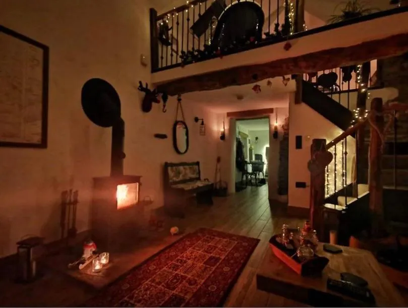 Lounge or bar in Rosie's Barn