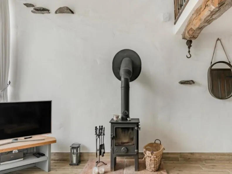 Living room in Rosie's Barn