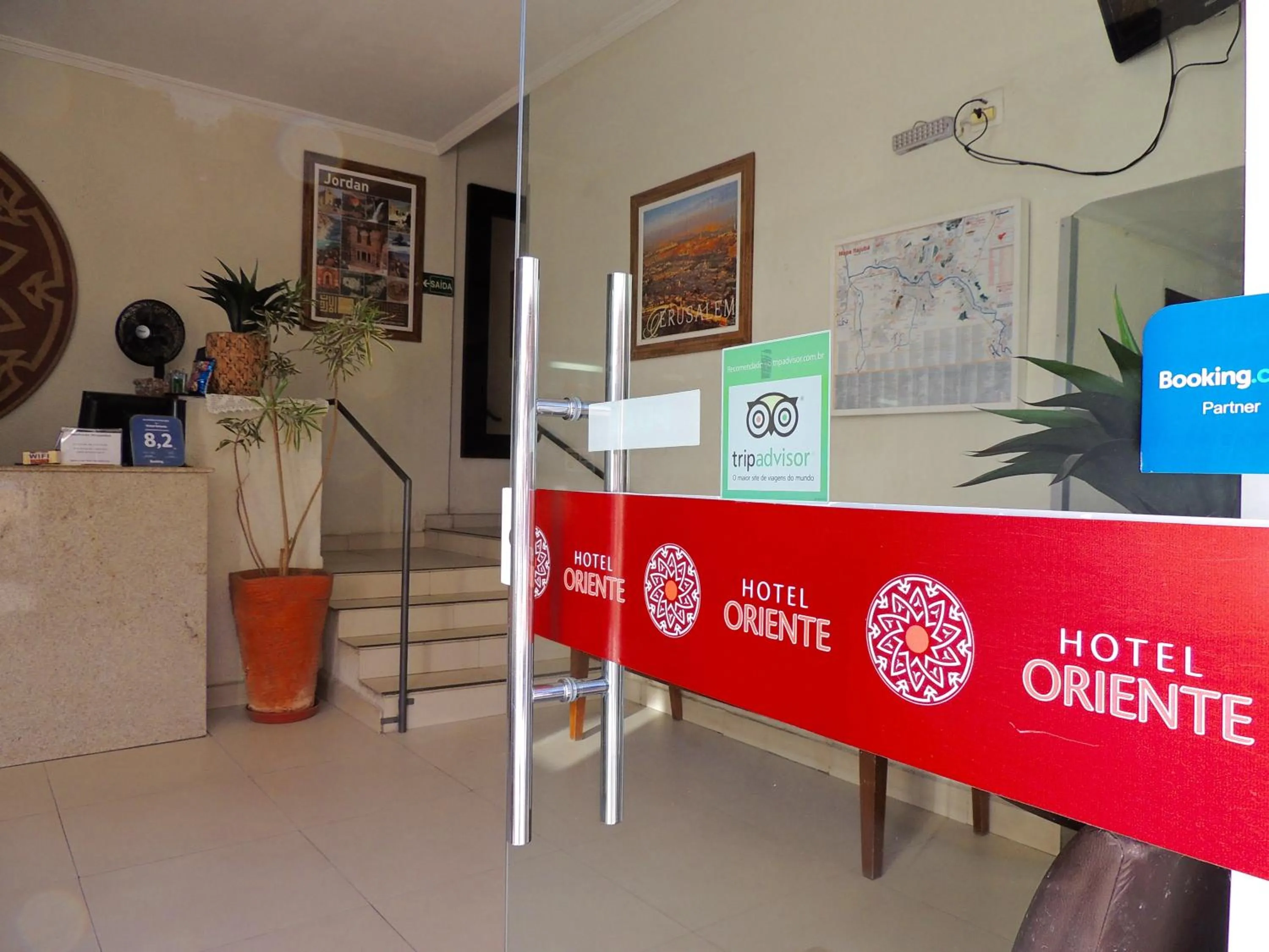 Lobby or reception in Hotel Oriente