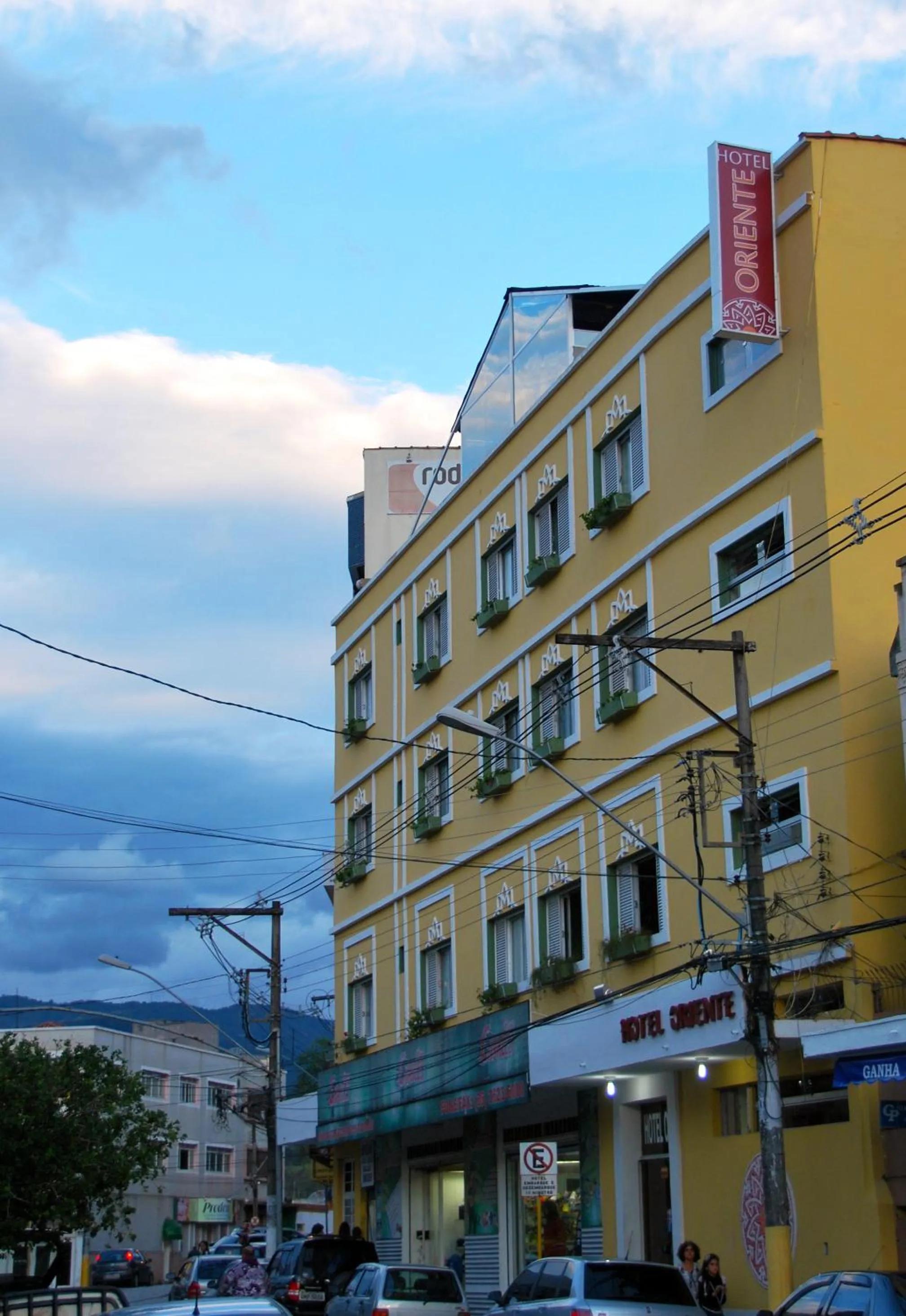 Facade/entrance in Hotel Oriente