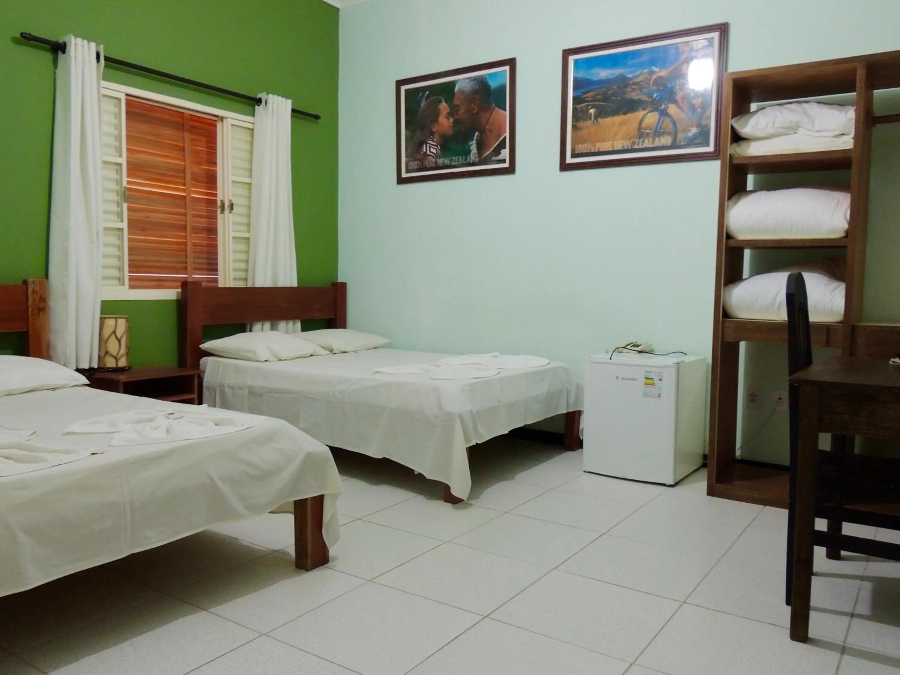 Bed in Hotel Oriente