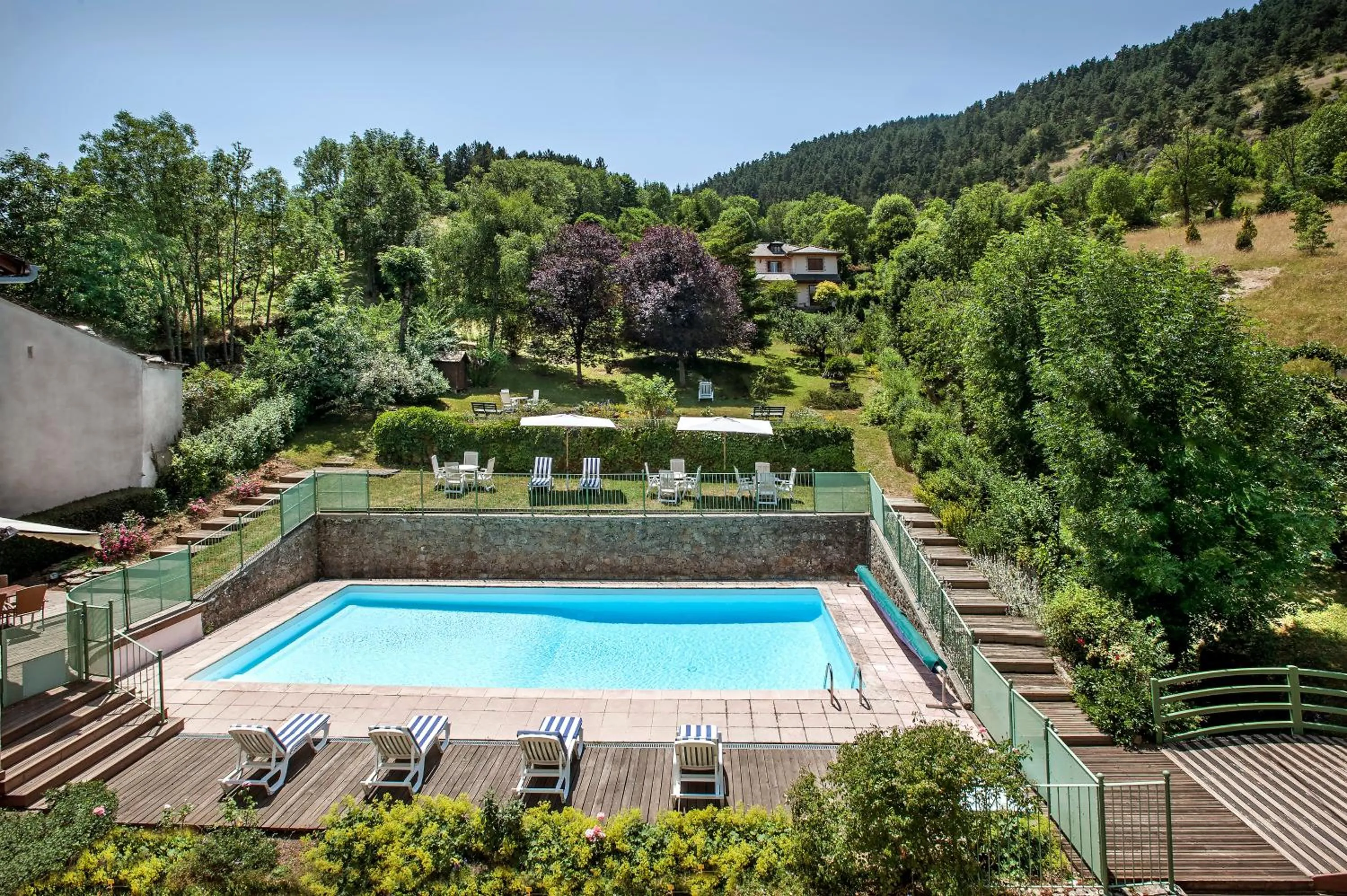 Day in Logis Hôtel Restaurant Le Mont Aigoual