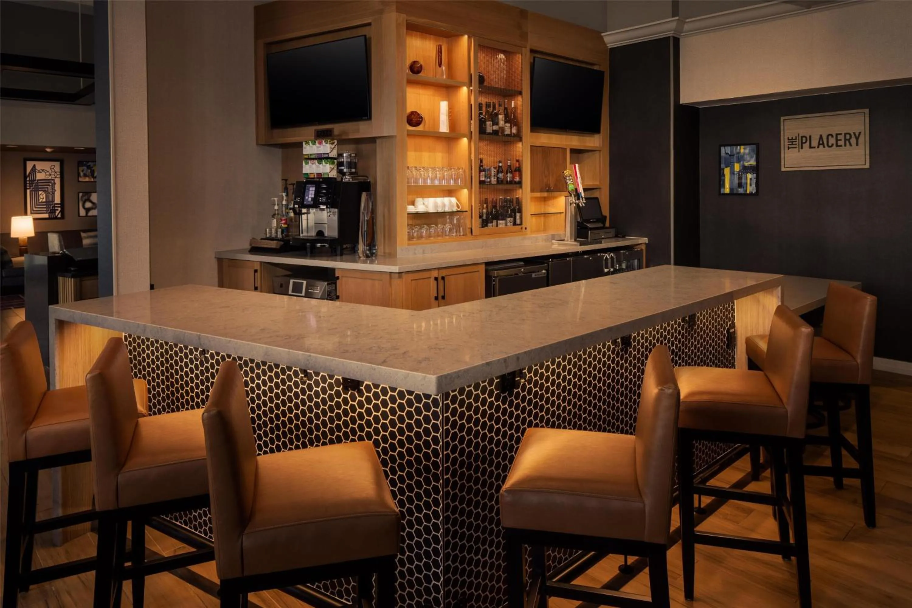 Lounge or bar in Hyatt Place Dublin/Pleasanton