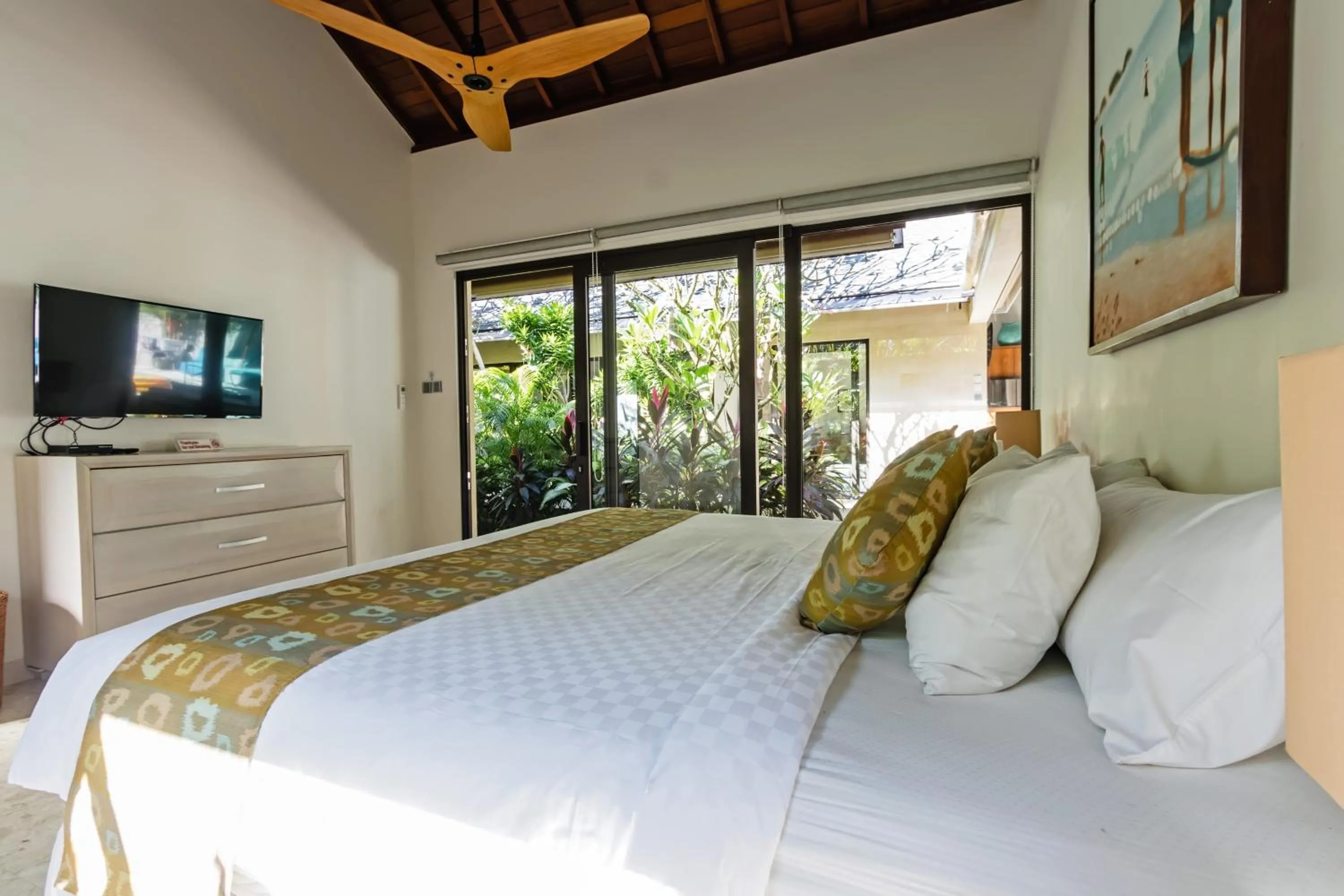 Bedroom, Bed in Villa Karang Berawa