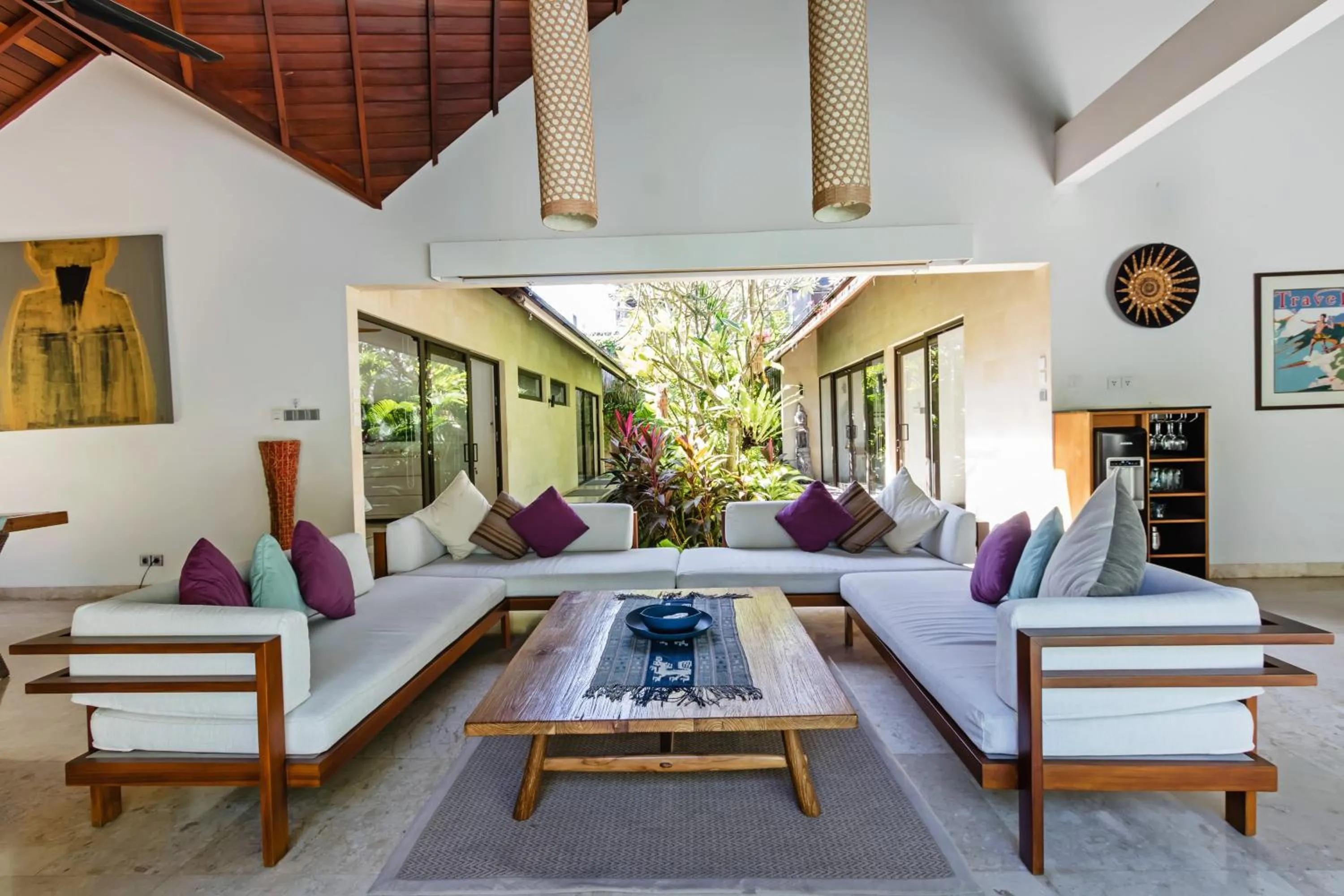 Living room in Villa Karang Berawa