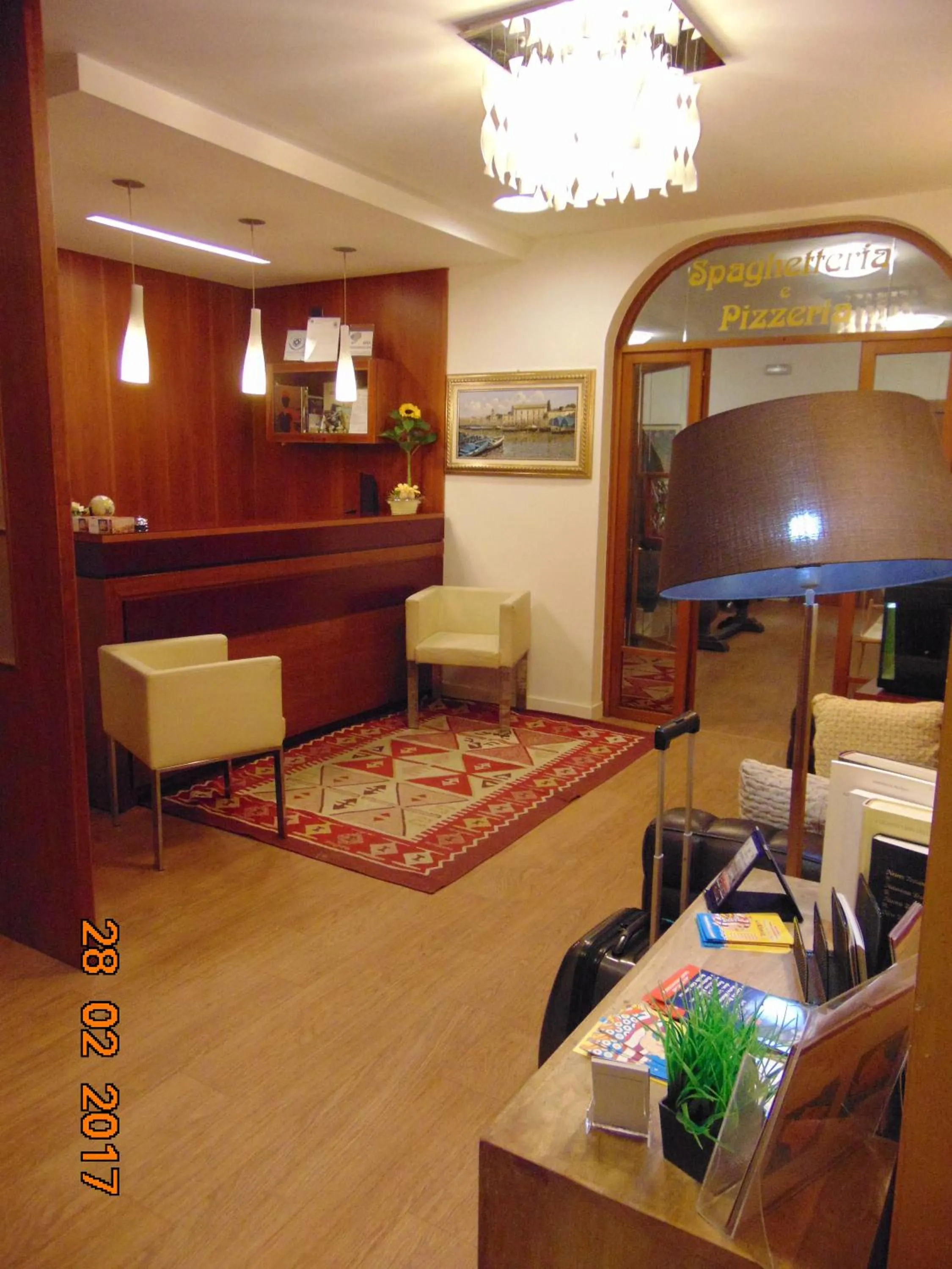 Lobby or reception in Hotel Mazzocchetti