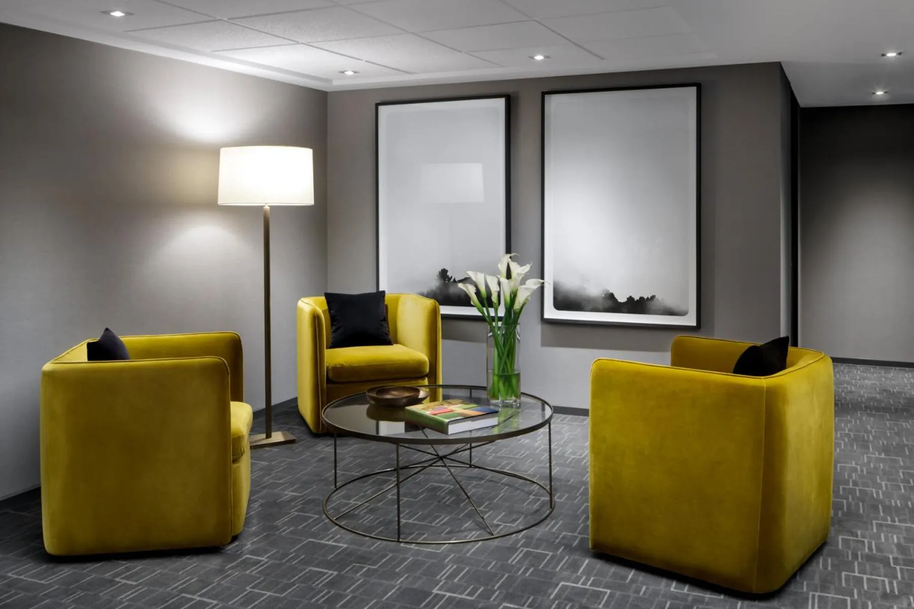 Seating area in The Hazelton Hotel