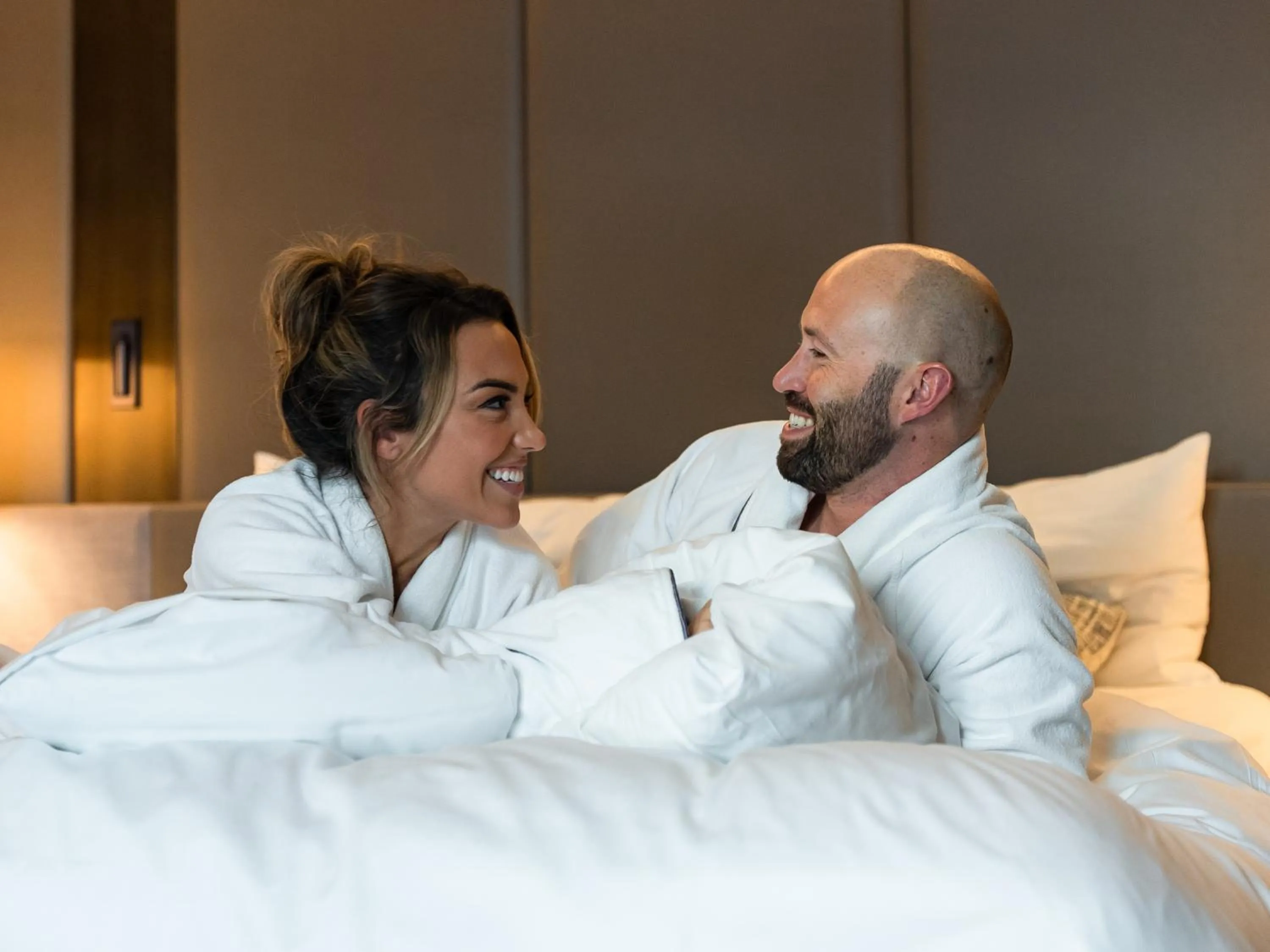 Bed in The Hazelton Hotel