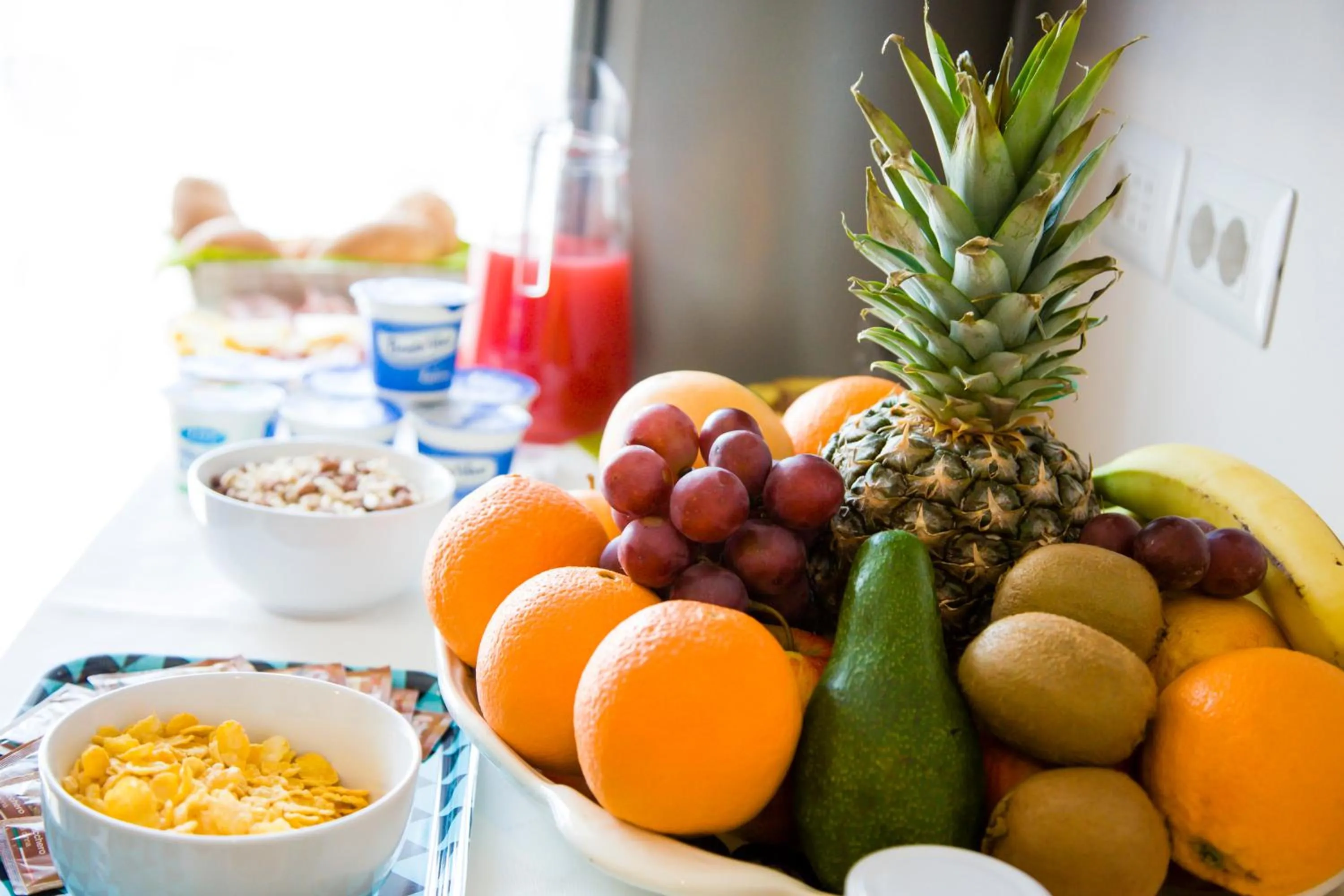 Continental breakfast in B&B Da Peo