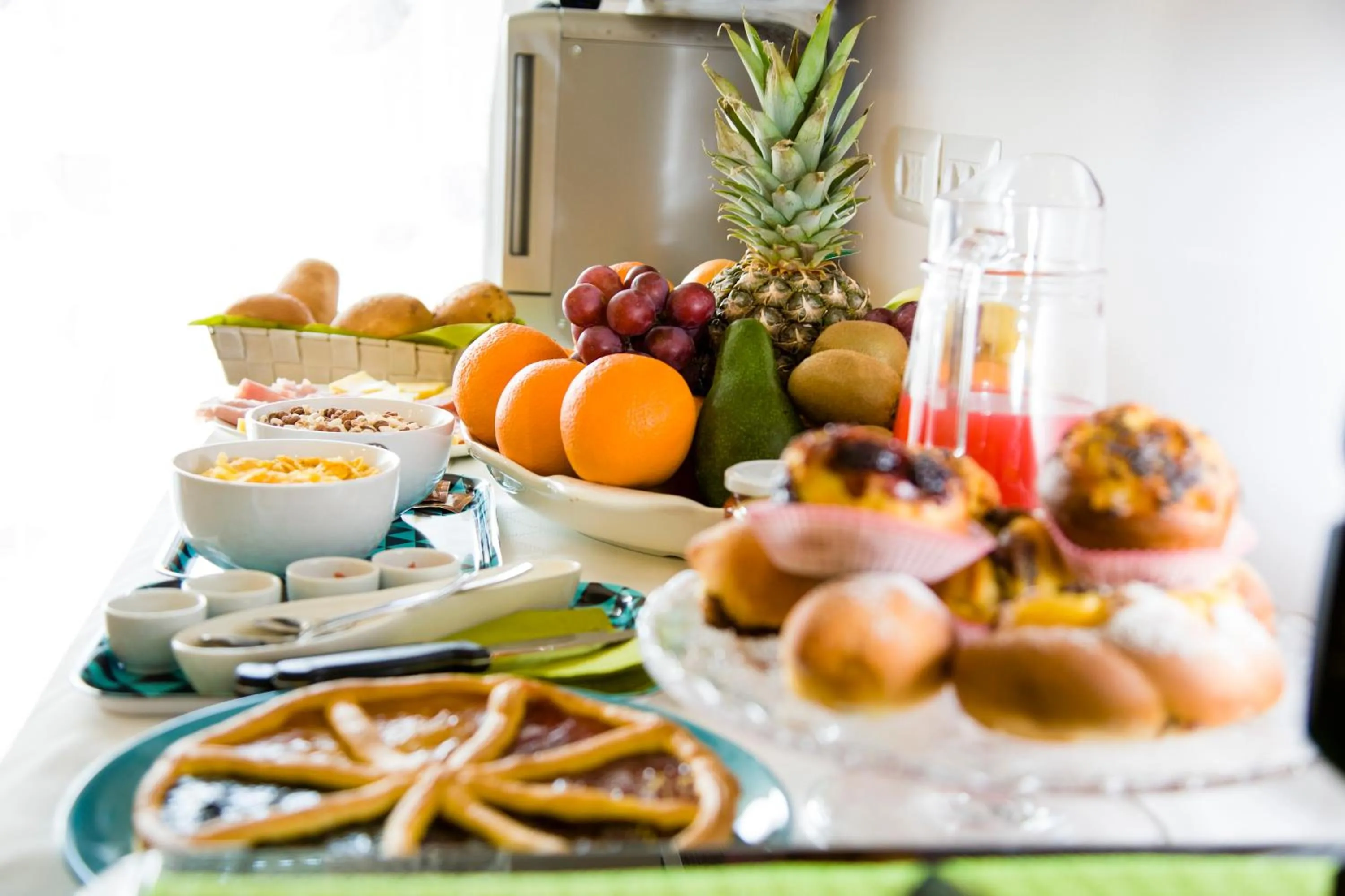 Food close-up in B&B Da Peo