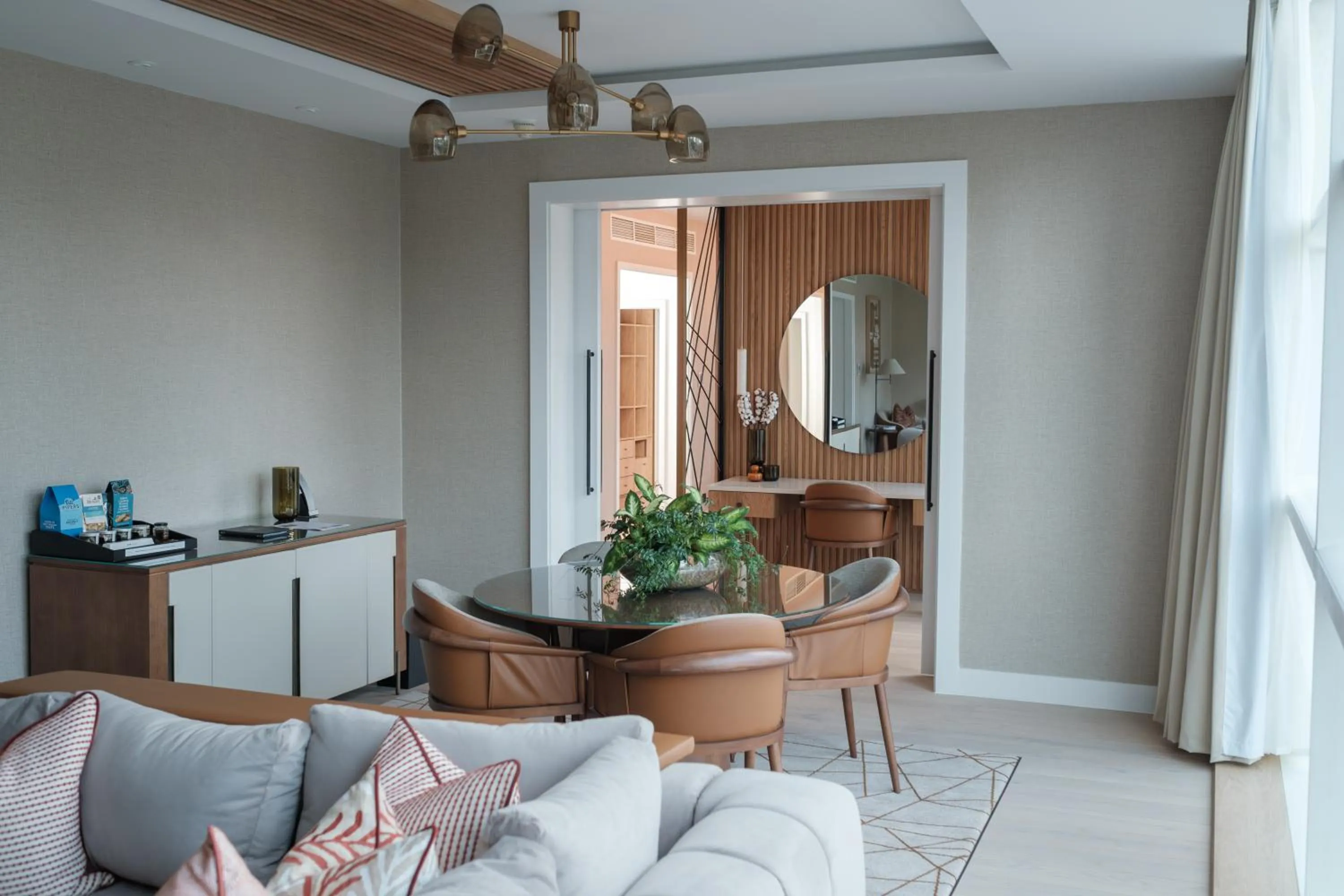 Living room in The Lowry Hotel Manchester