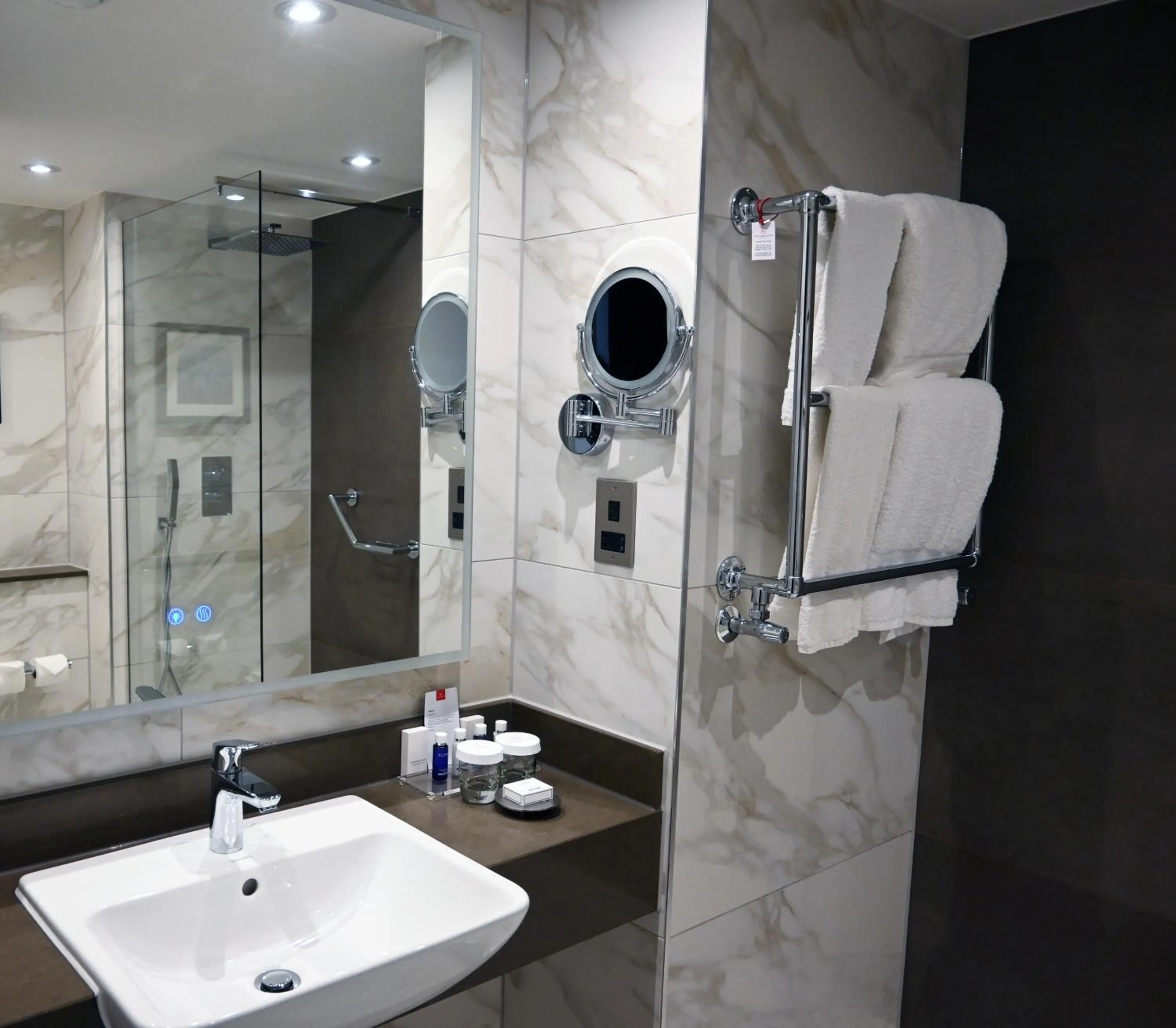 Bathroom in The Lowry Hotel Manchester