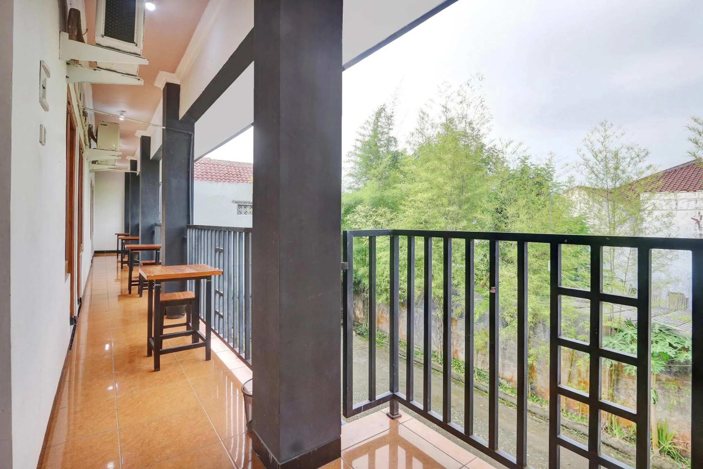Balcony/Terrace in Hotel Wisma CK
