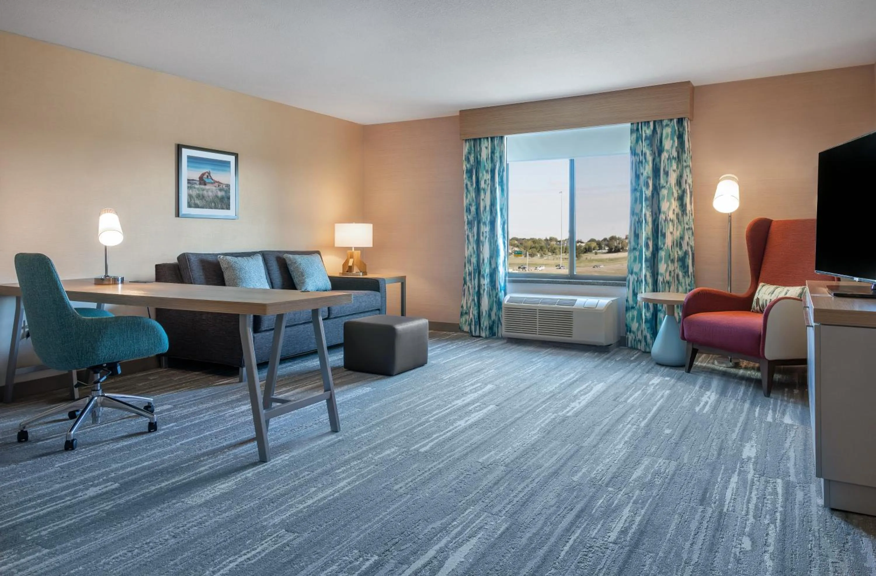 Bedroom, Bed in Hilton Garden Inn Sioux Falls South