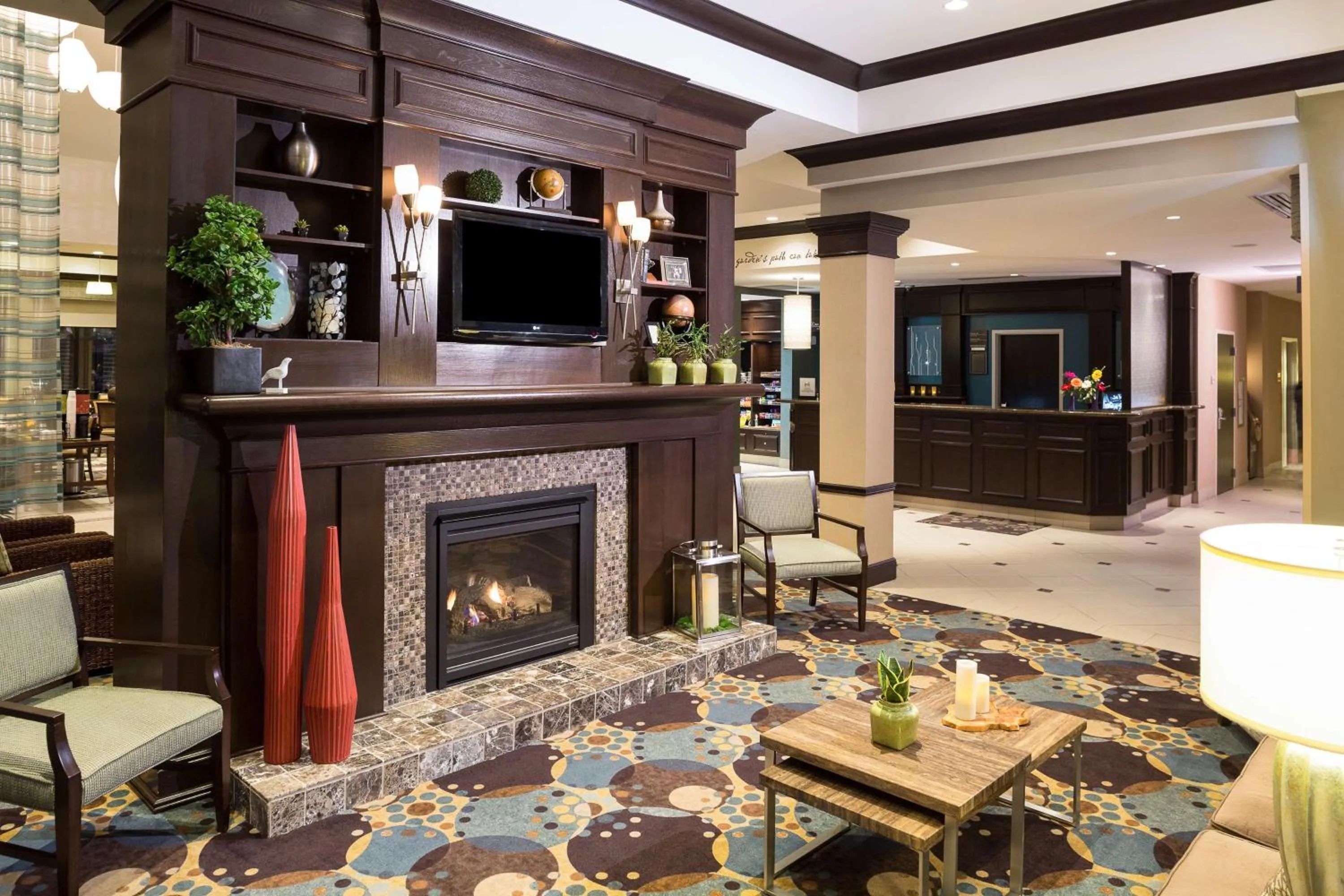 Lobby or reception in Hilton Garden Inn Sioux Falls South