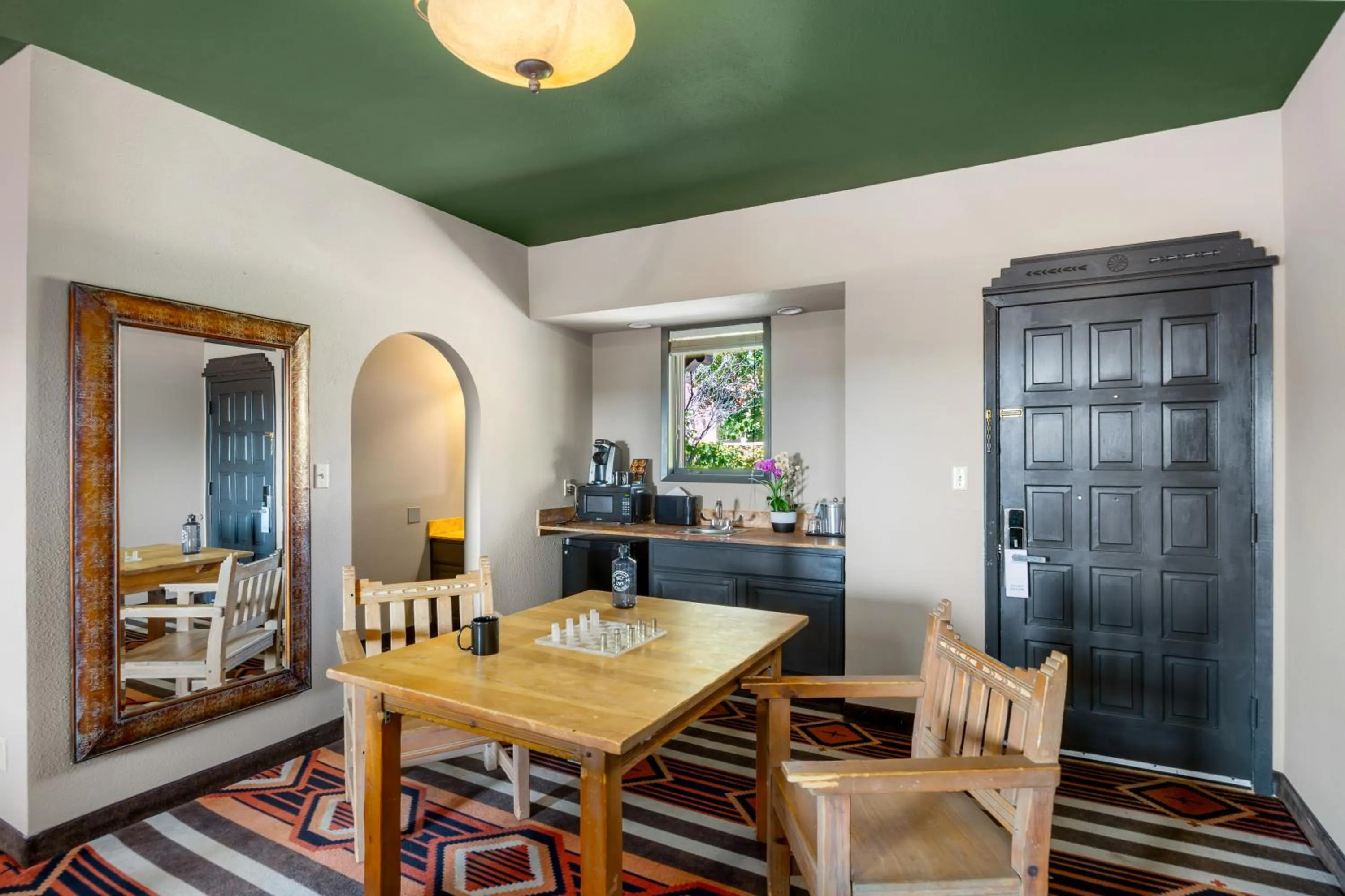 Kitchen or kitchenette in Hotel Glorieta