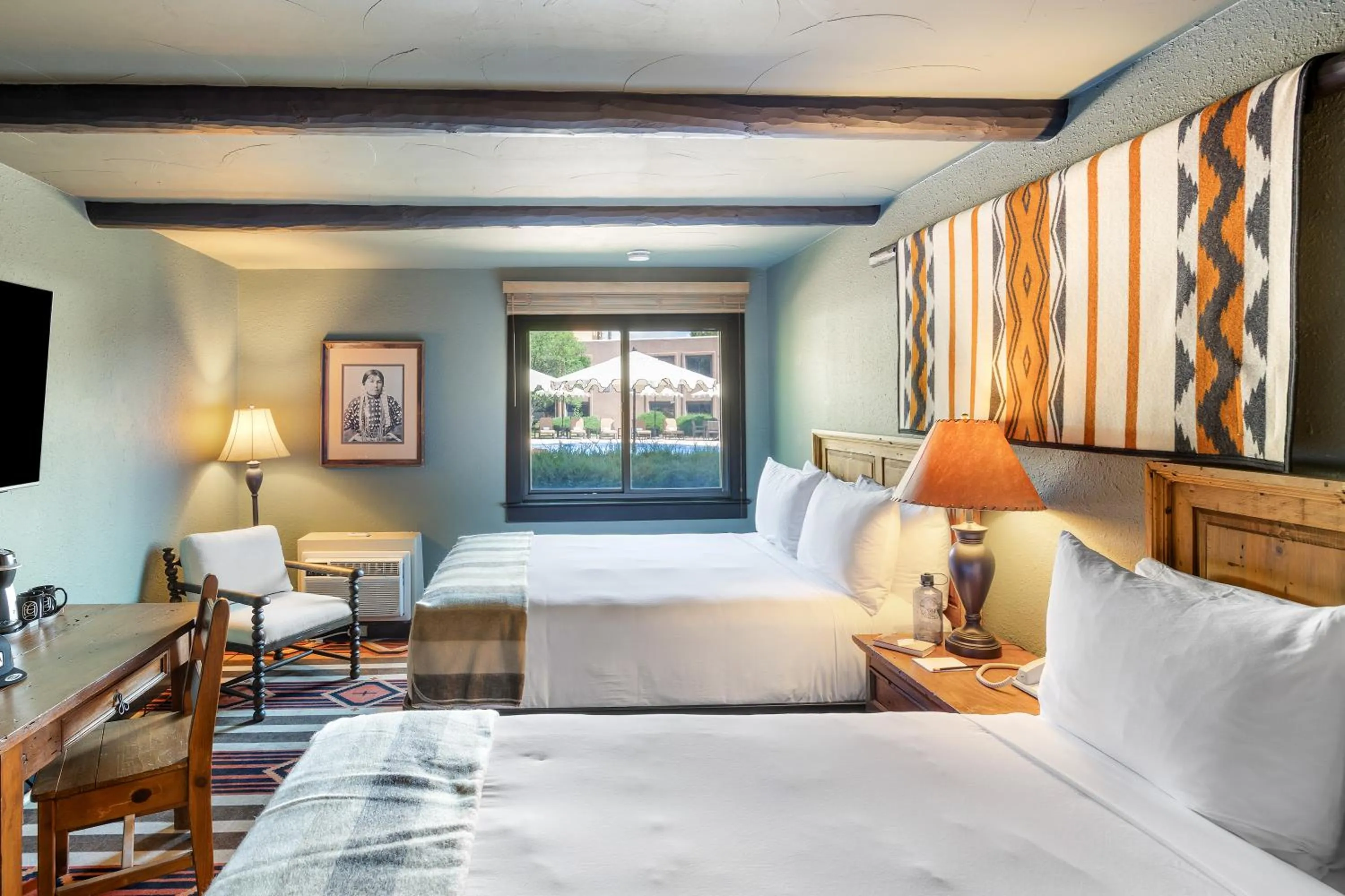 Bed in Hotel Glorieta