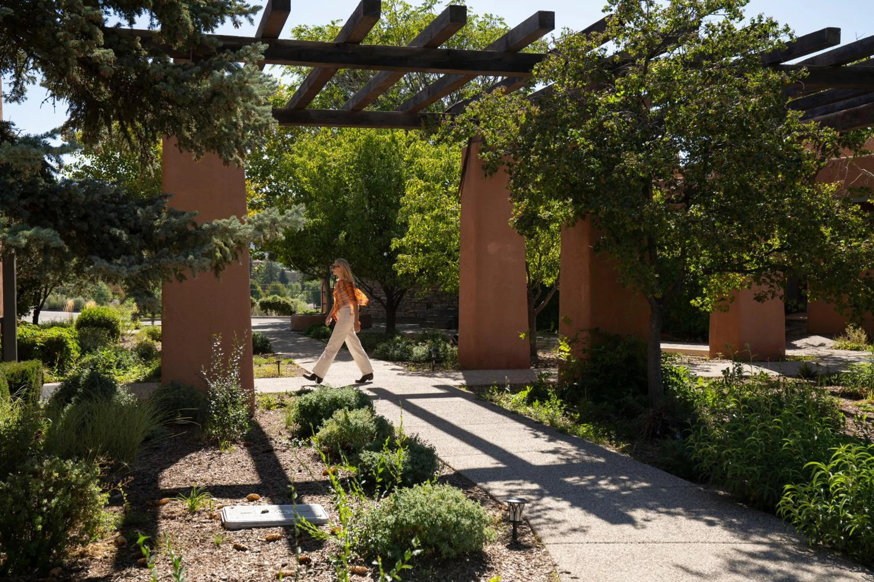 Garden view in Hotel Glorieta