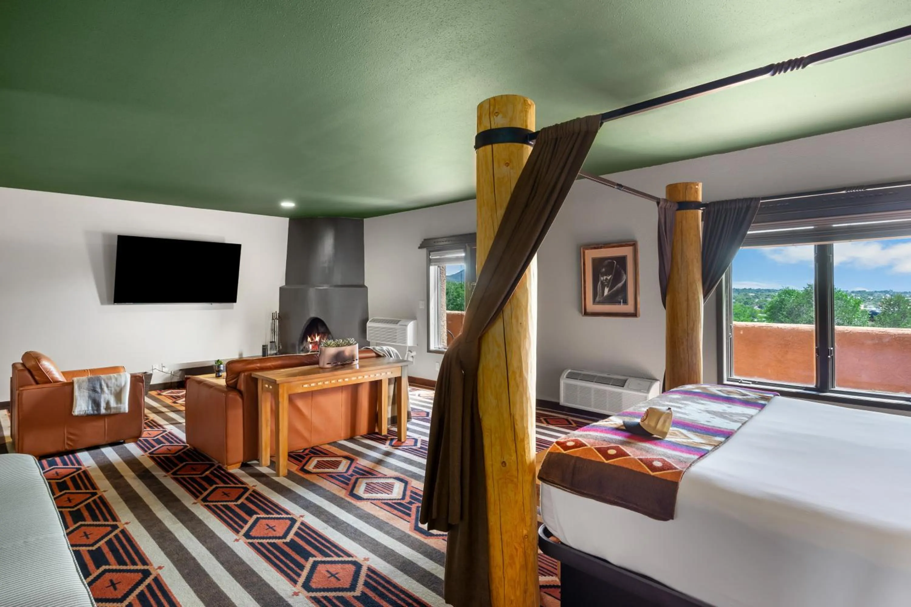 Bed in Hotel Glorieta