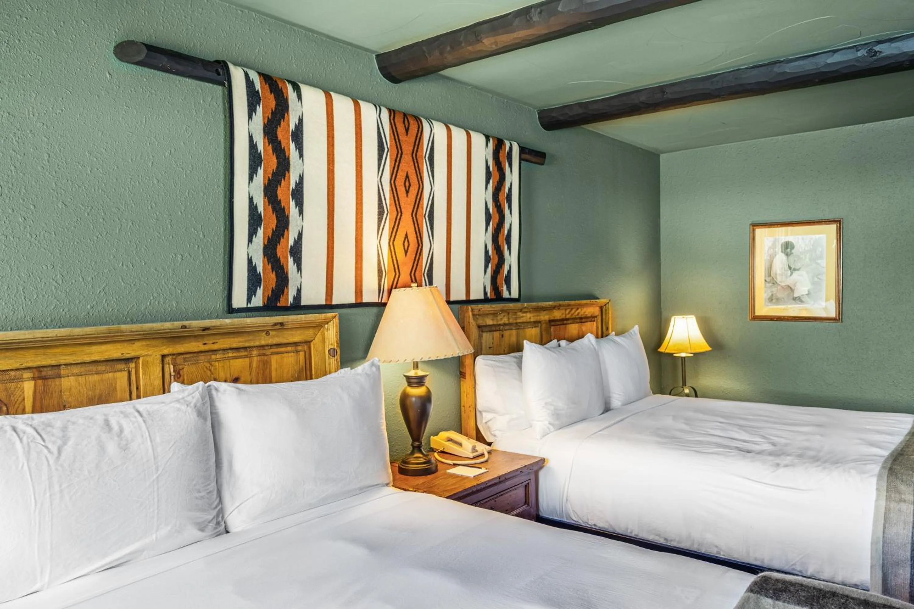 Bed in Hotel Glorieta