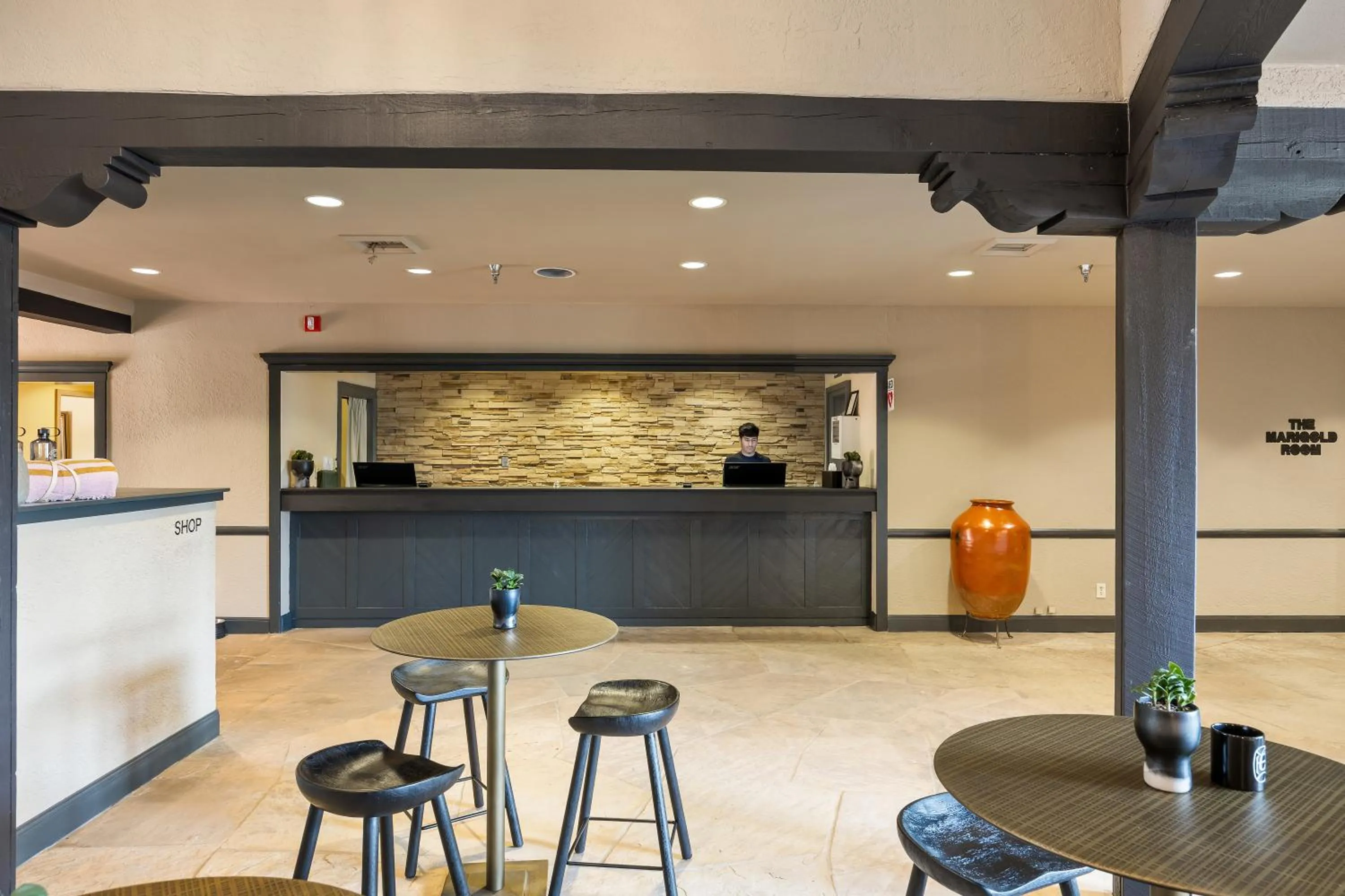 Lobby or reception in Hotel Glorieta