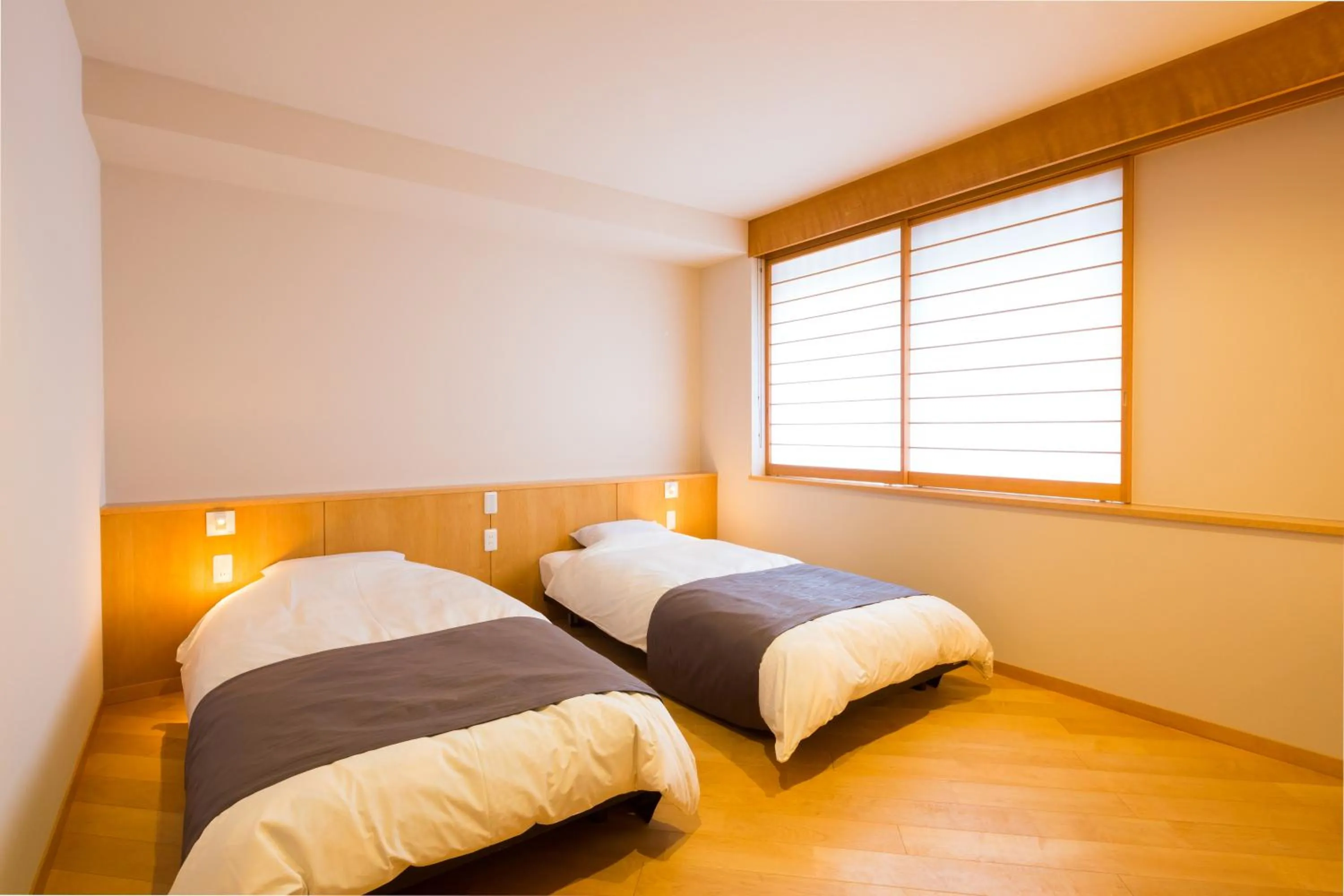 Bed in Matsubaya Ryokan