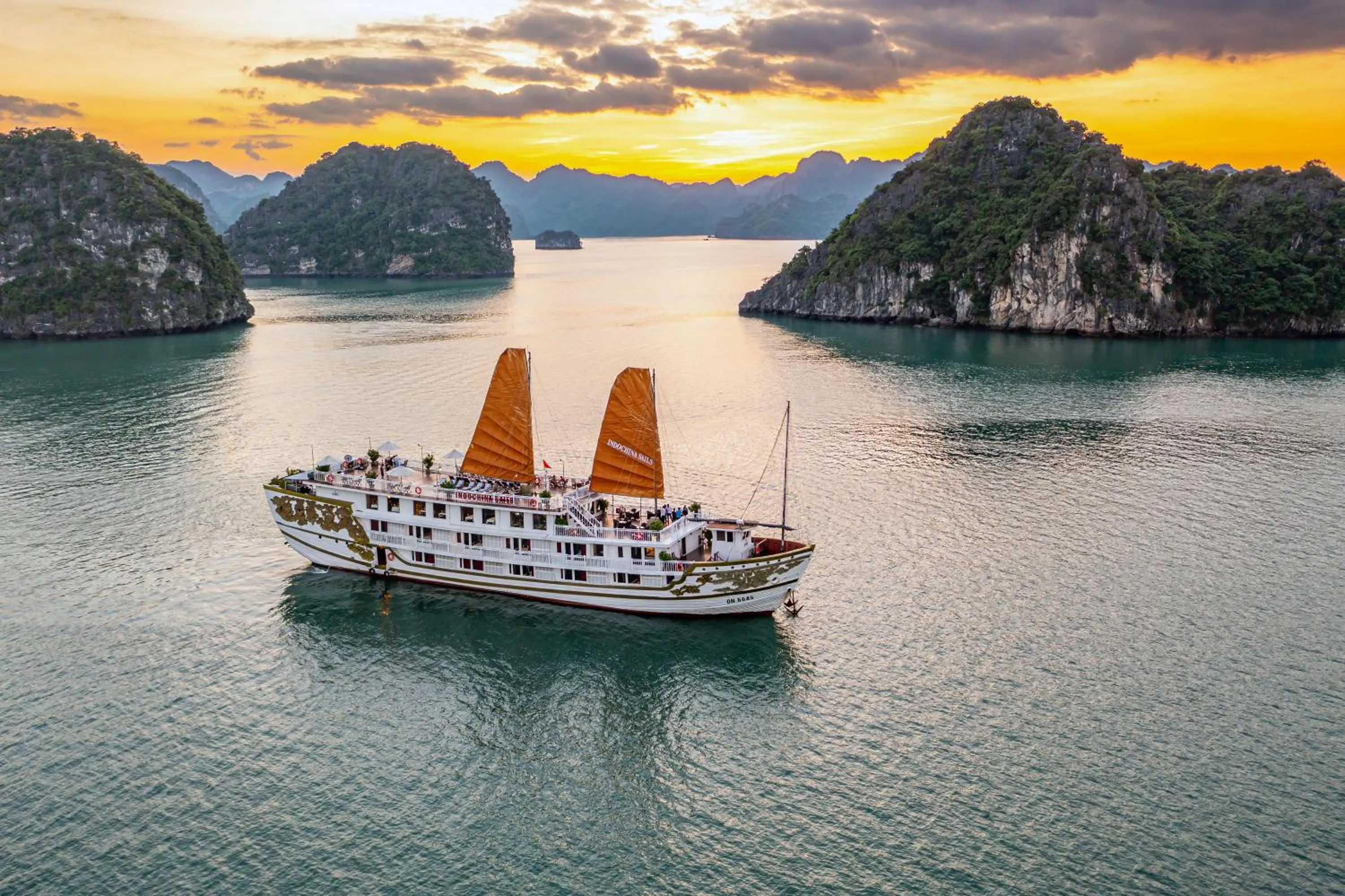View (from property/room) in Indochina Sails Ha Long Bay
