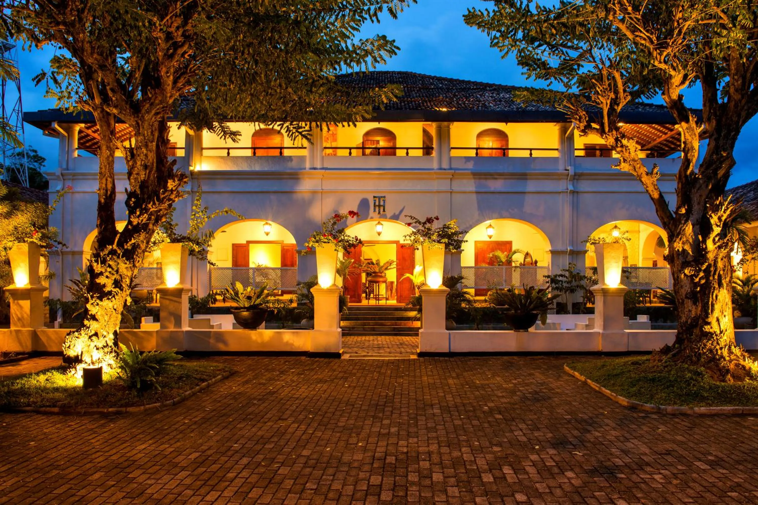 Facade/entrance in Tamarind Hill Galle
