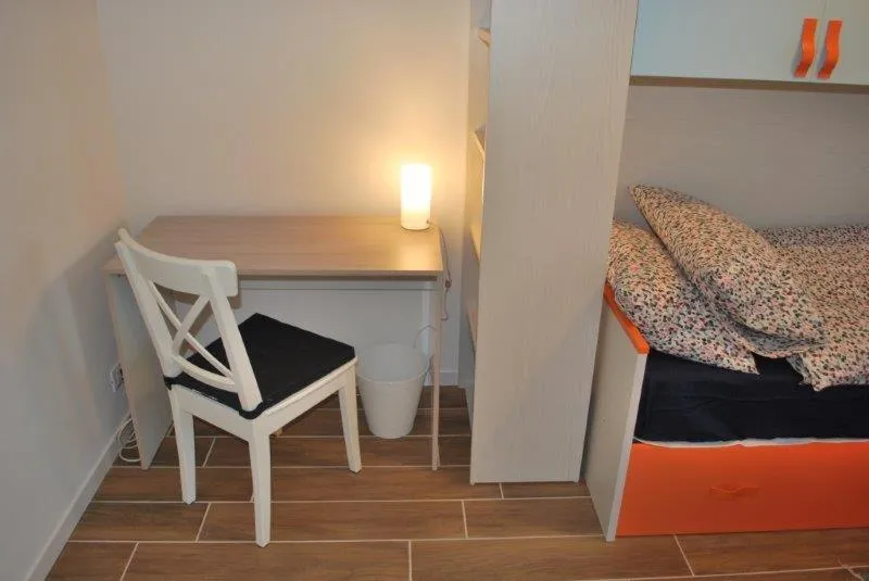 Bed in Bed and Breakfast Bio Salix