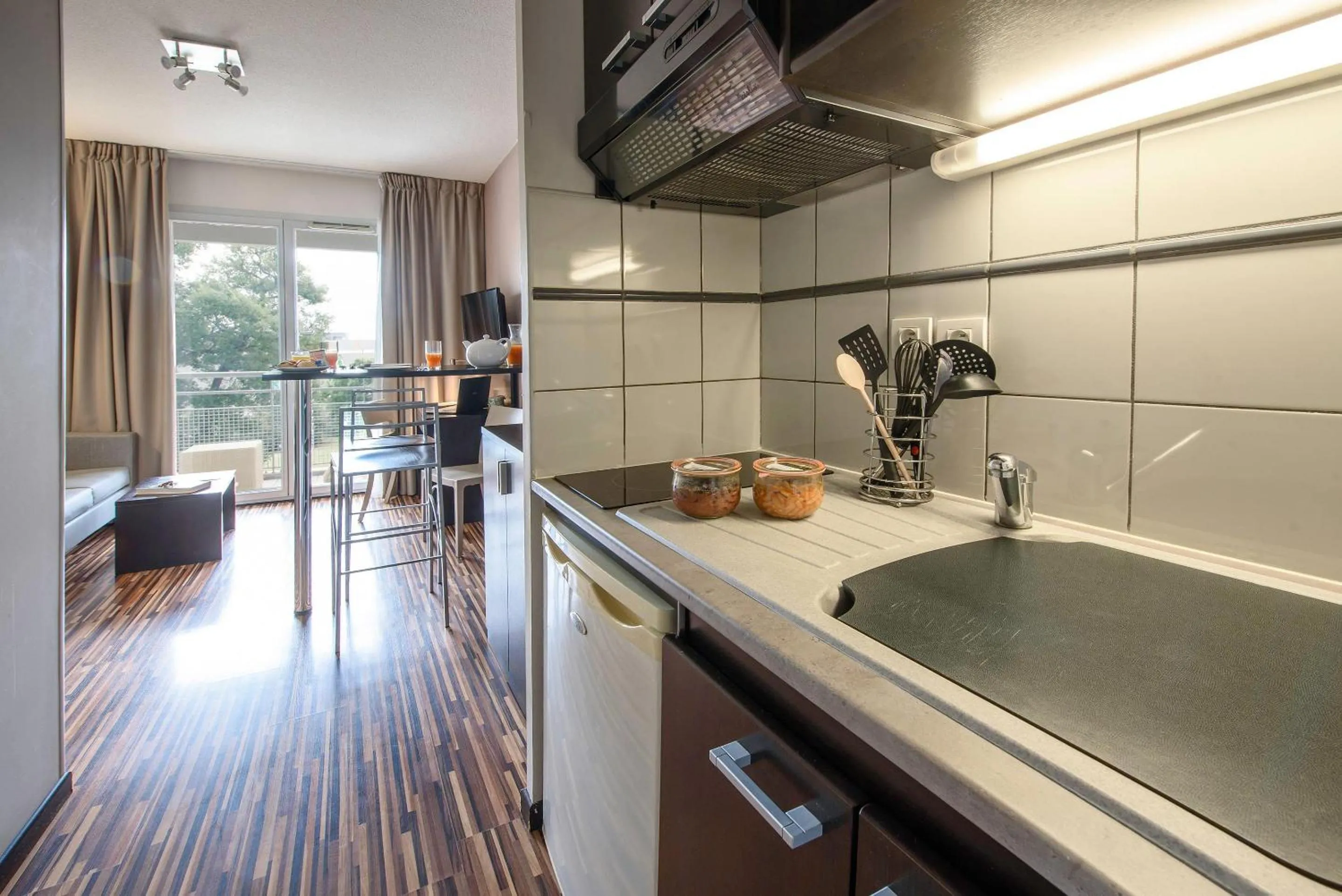 Bedroom in Clarion Aparthotel Toulouse Le Parc de l'Escale