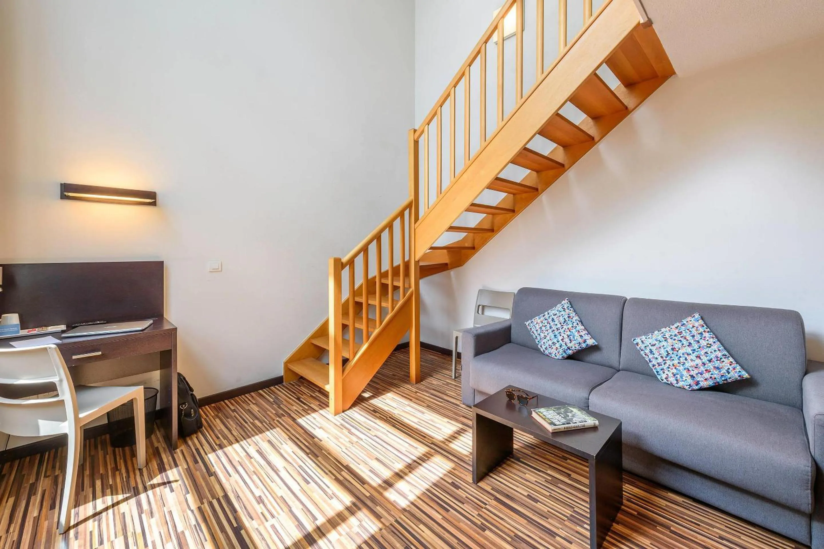 Bedroom in Clarion Aparthotel Toulouse Le Parc de l'Escale