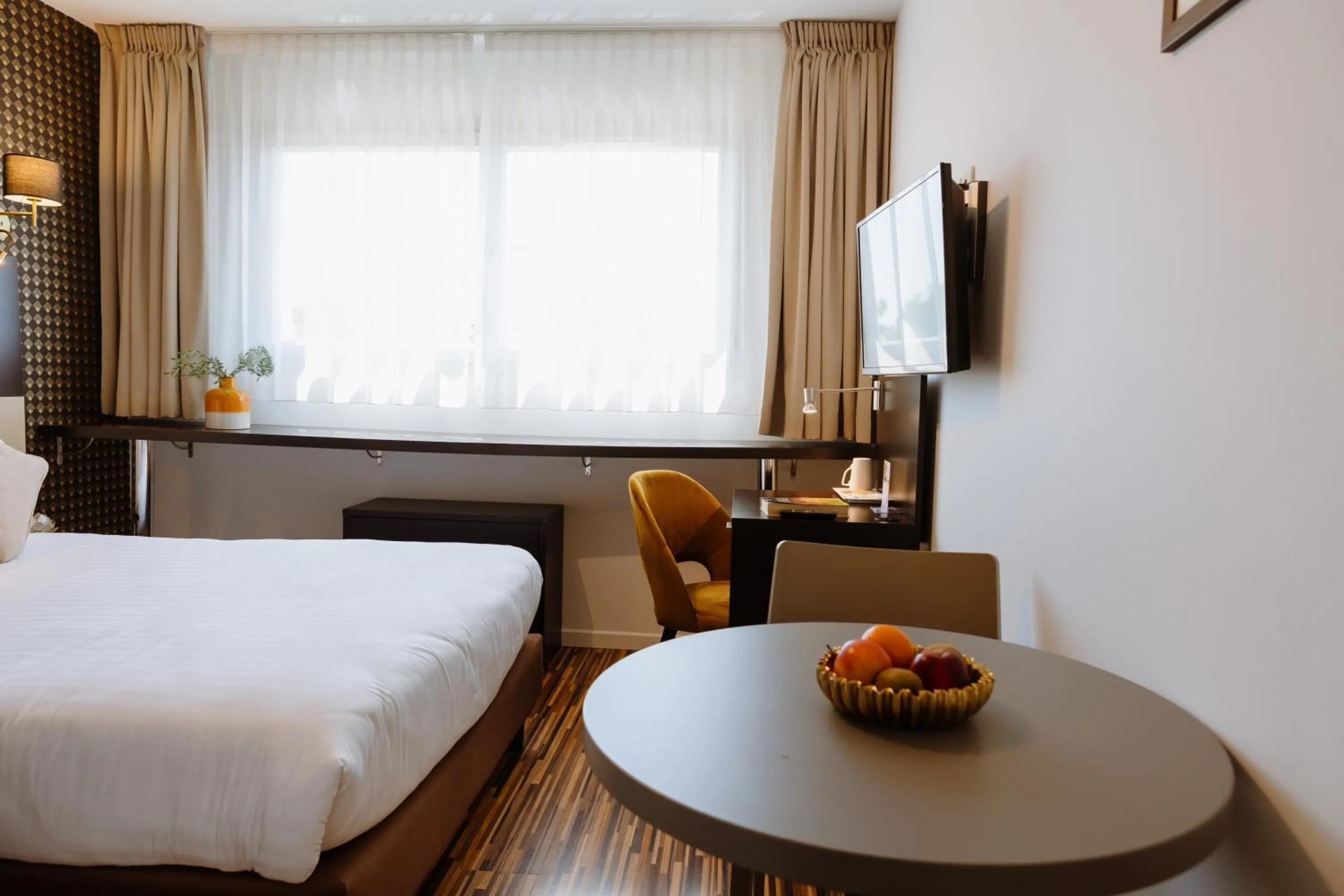 Bed in Clarion Aparthotel Toulouse Le Parc de l'Escale