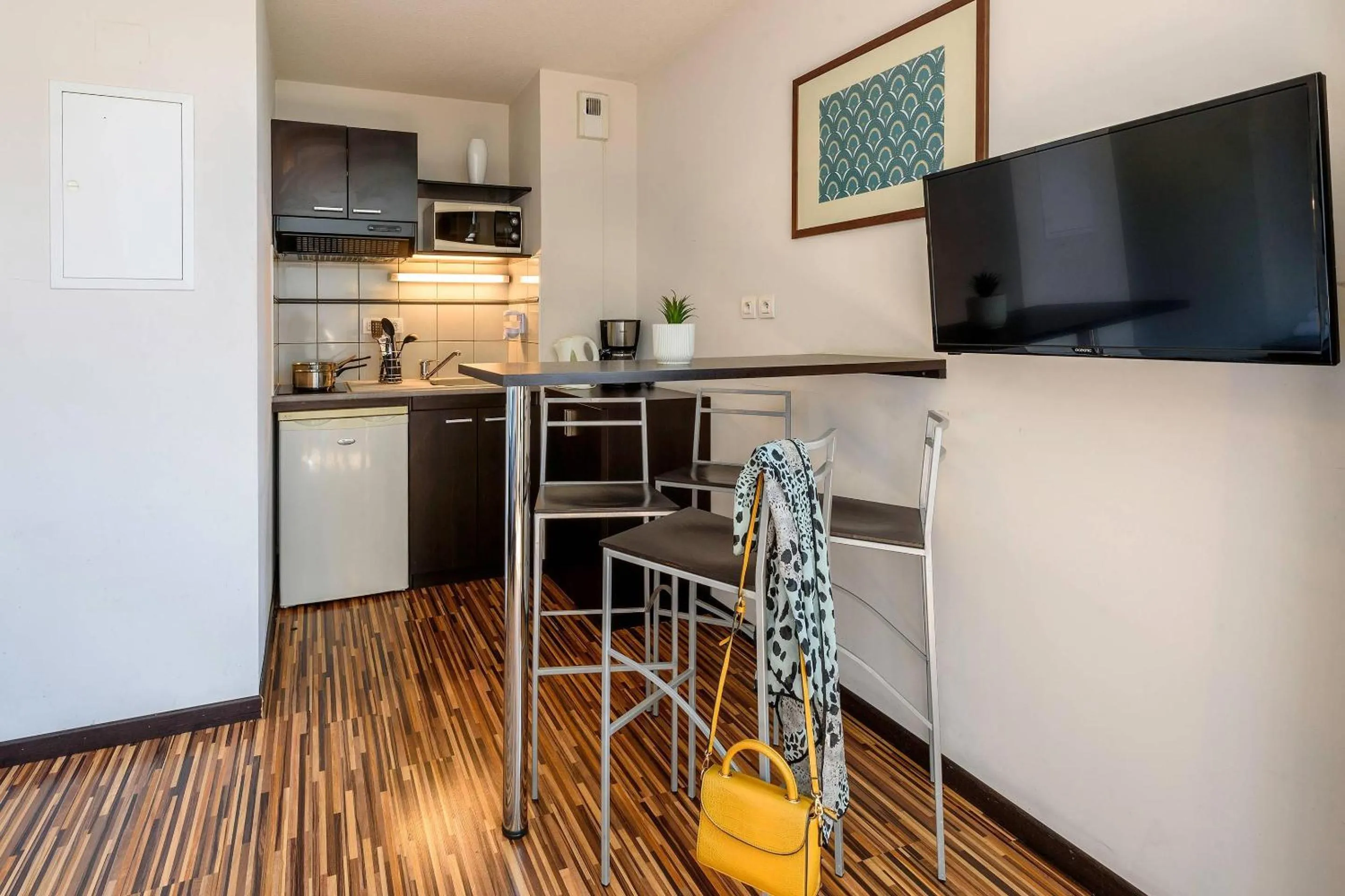 Bedroom in Clarion Aparthotel Toulouse Le Parc de l'Escale