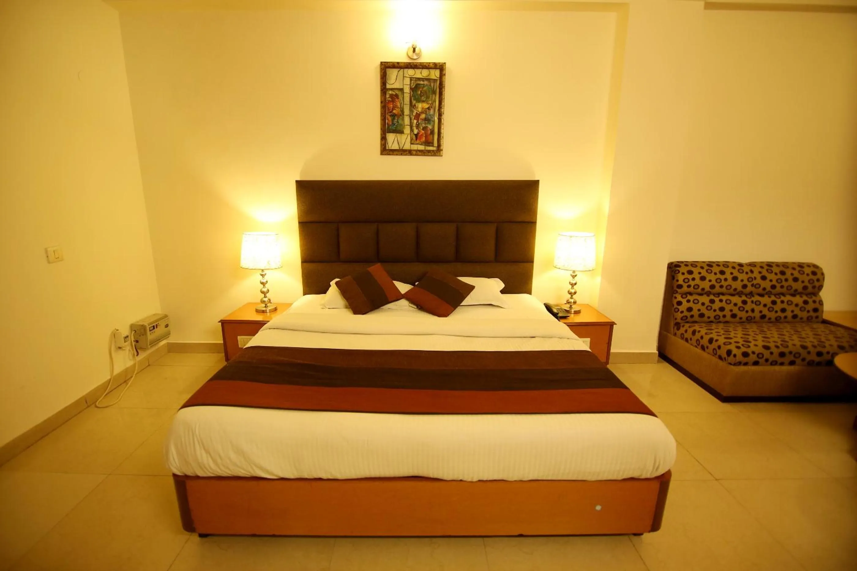 Bed in Hotel Parkway Deluxe