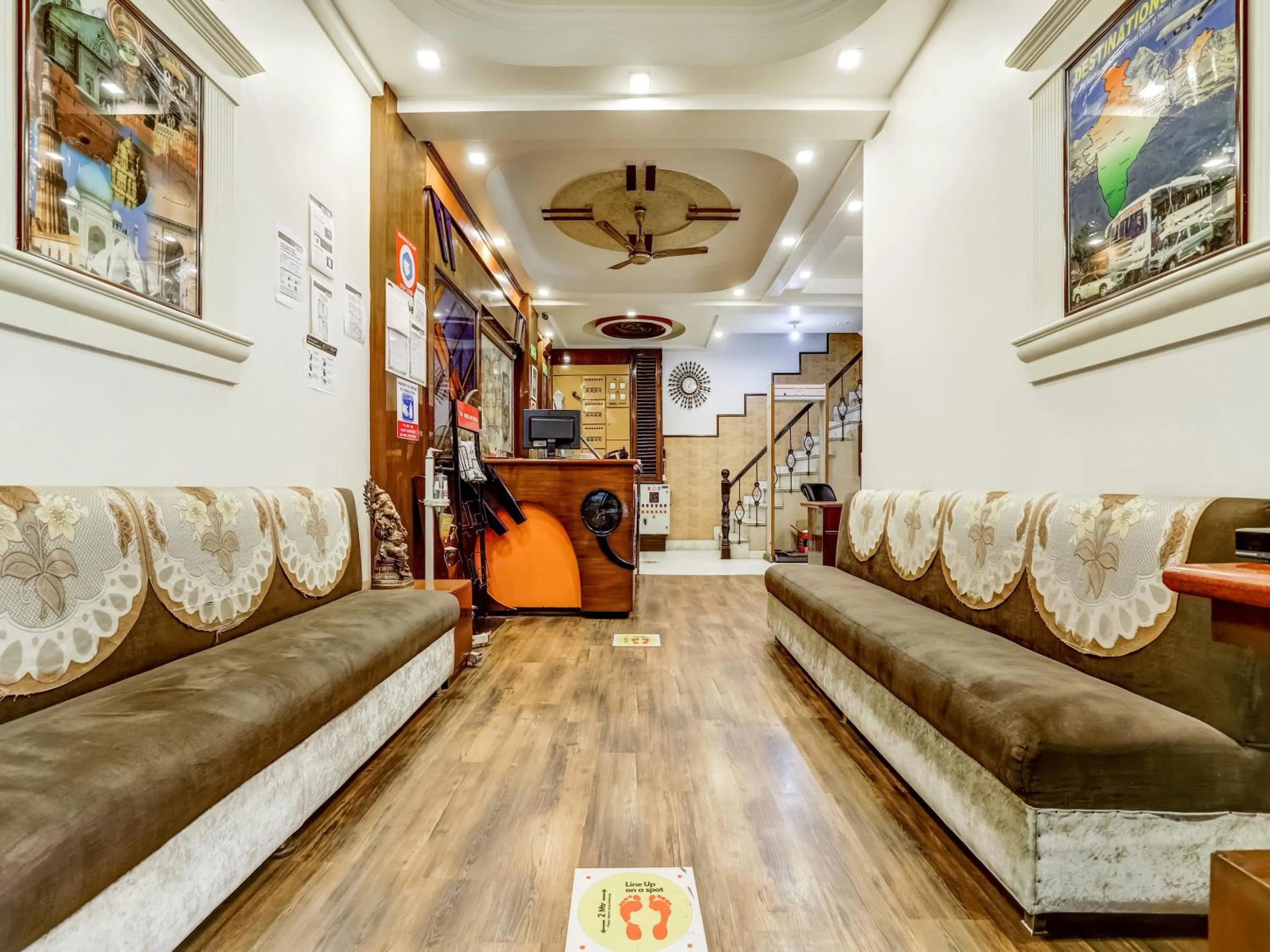 Lobby or reception in Hotel Grand Park Inn